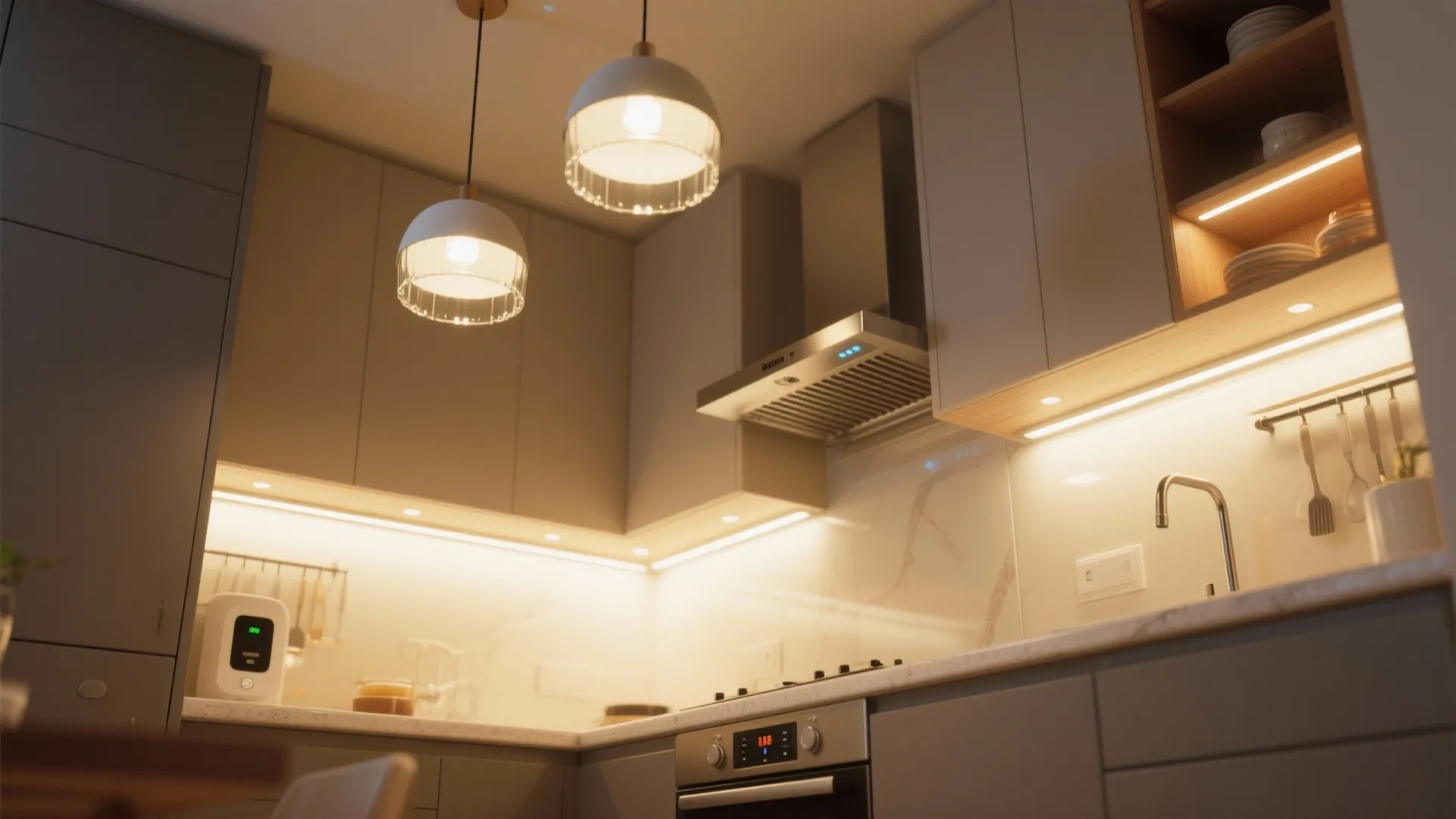 5. Prioritize lighting and sight lines with tech touches