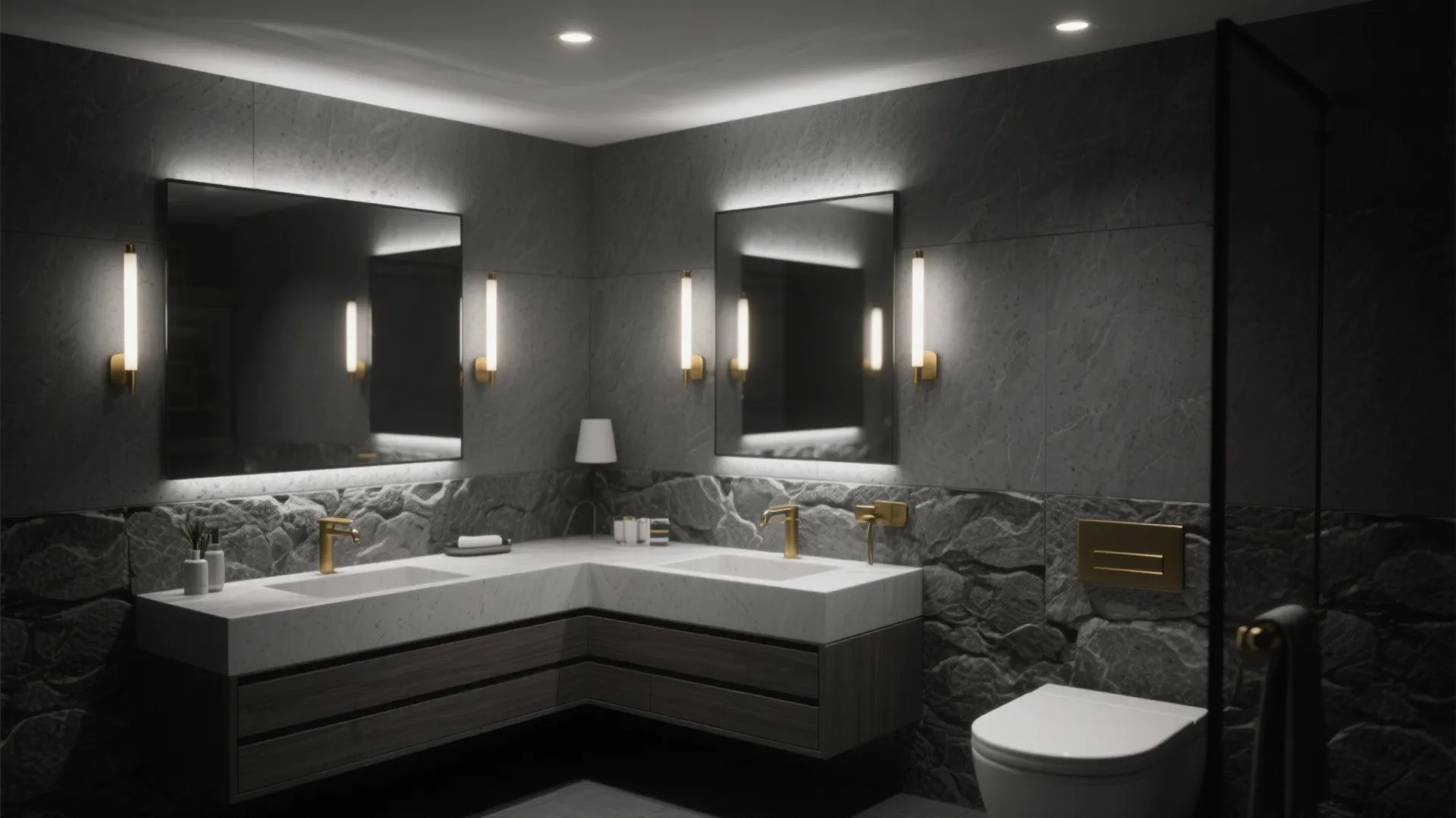 5. Layered lighting and texture play