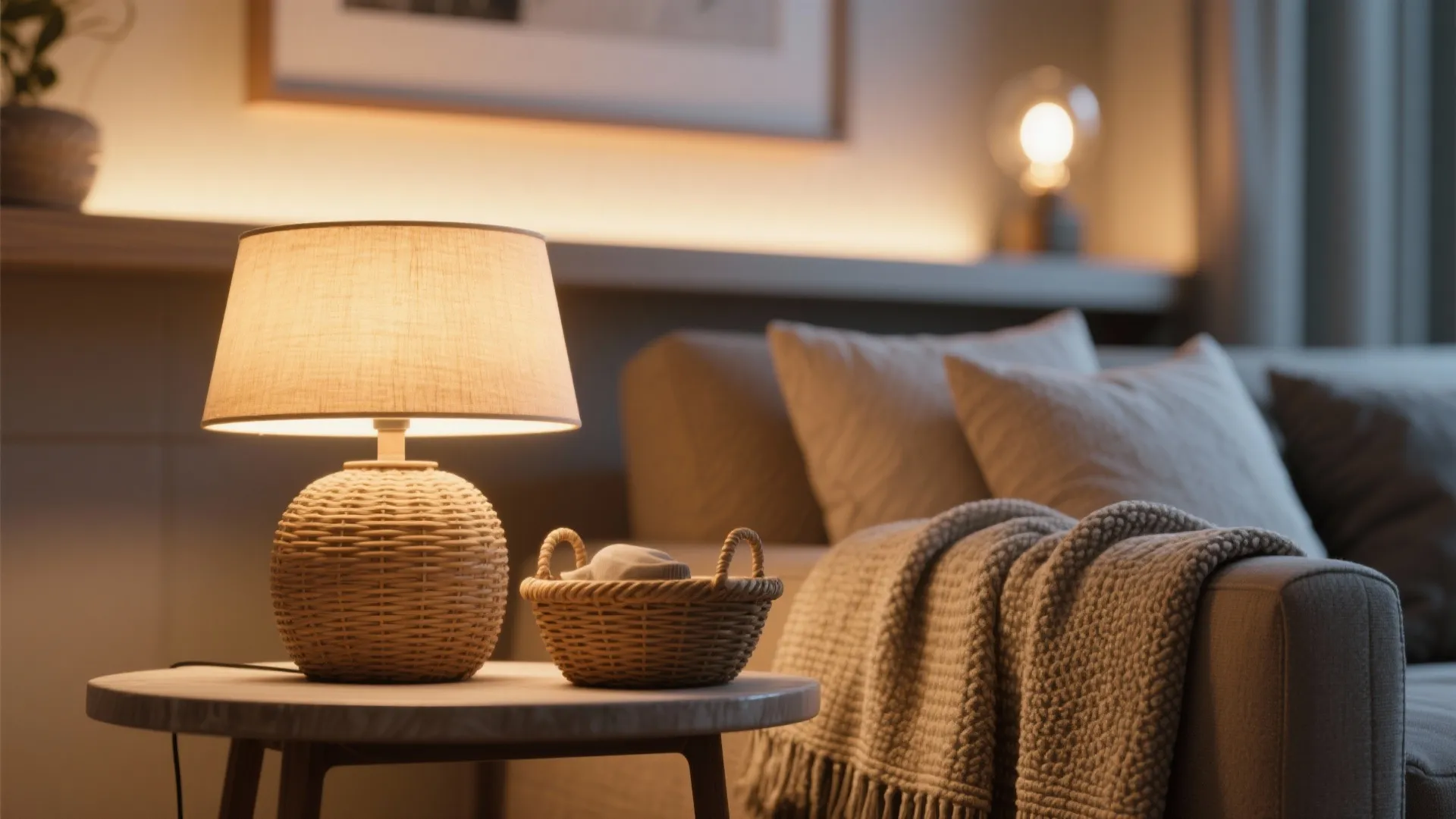 5. Smart lighting and layered textures