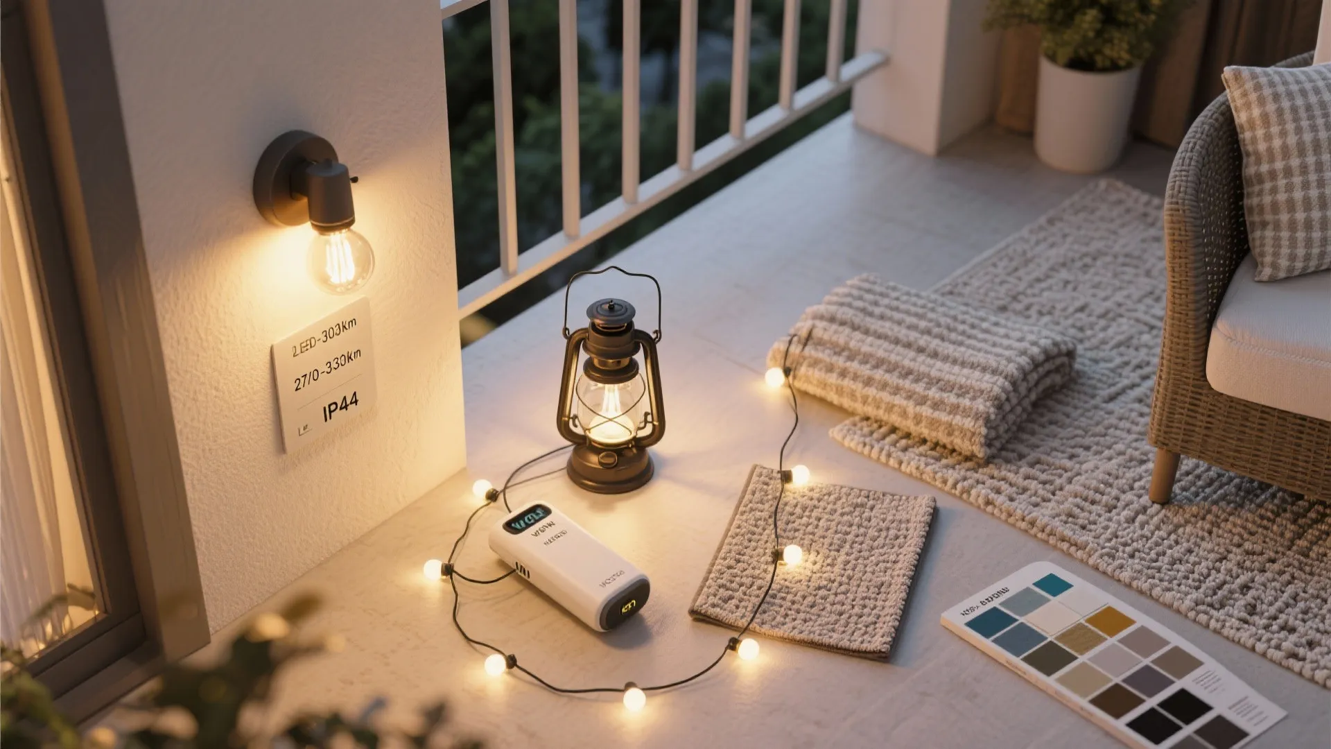 Layered Lighting and Cozy Textures