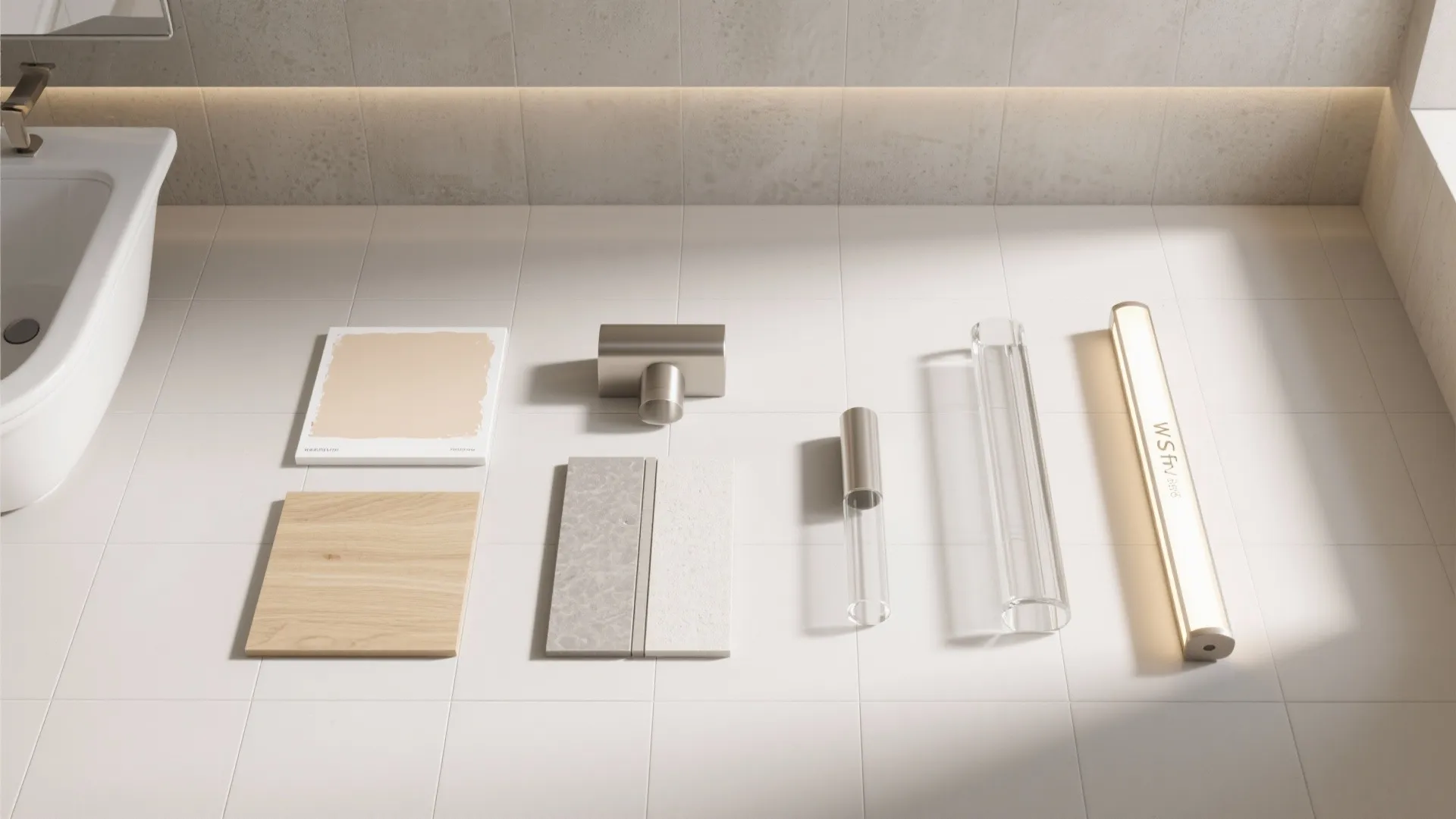 3) Layered lighting and tile zoning: add depth without adding inches