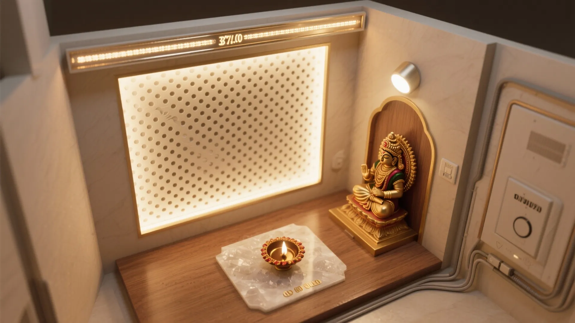 Layered Lighting: From Diya Glow to Gentle Backlight