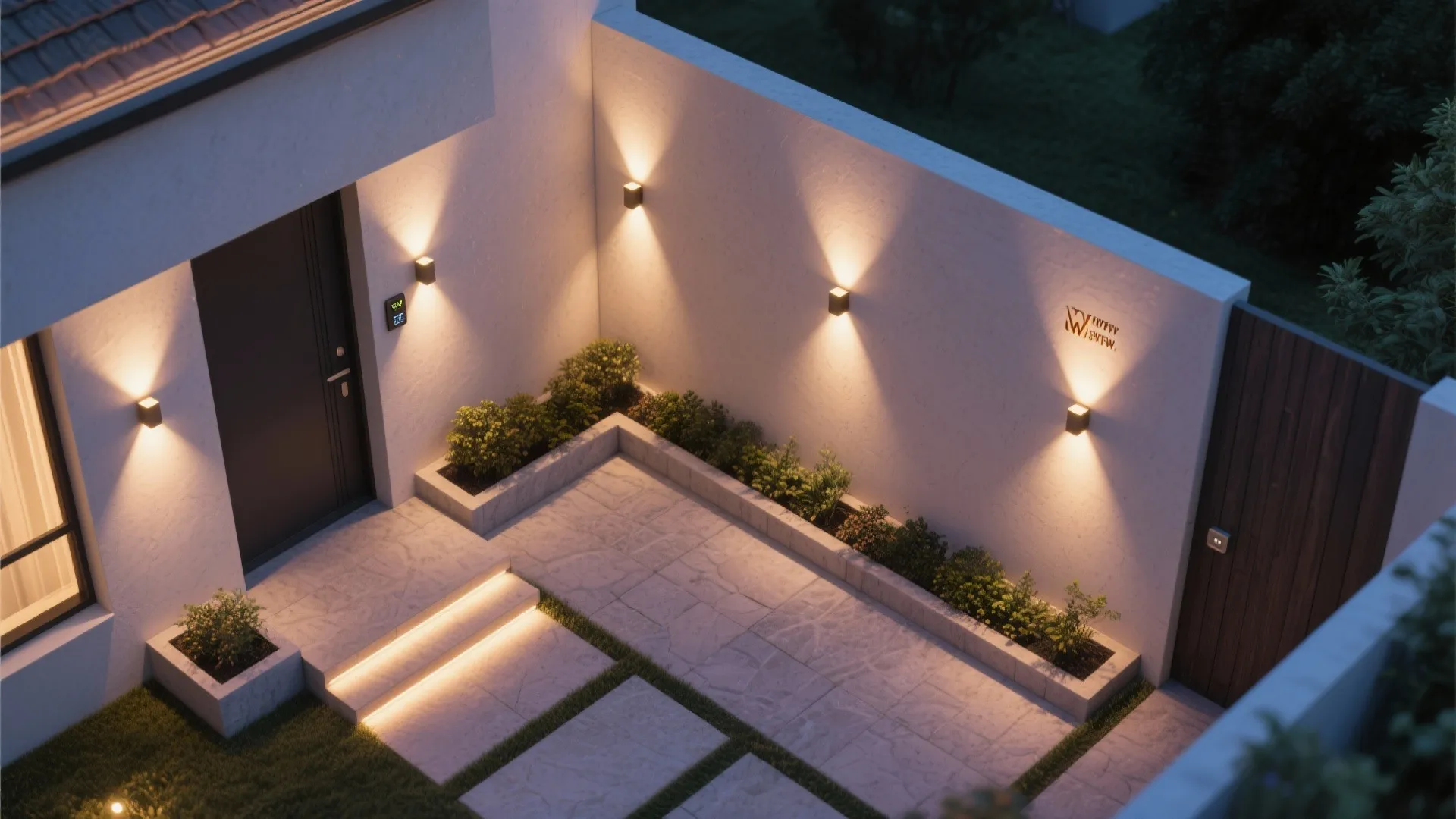 Lighting That Paints the Wall