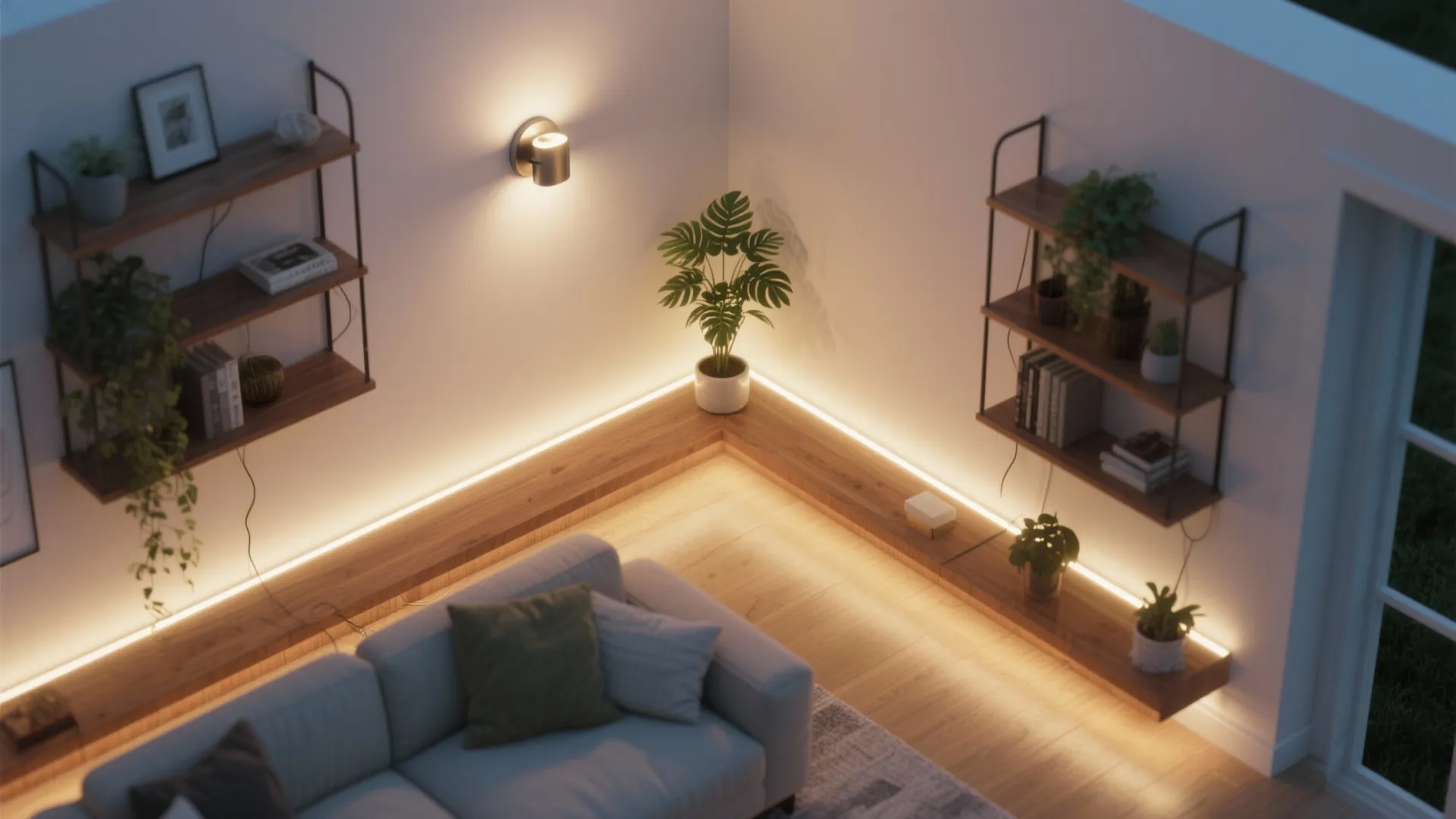 Layered Lighting for the Corner