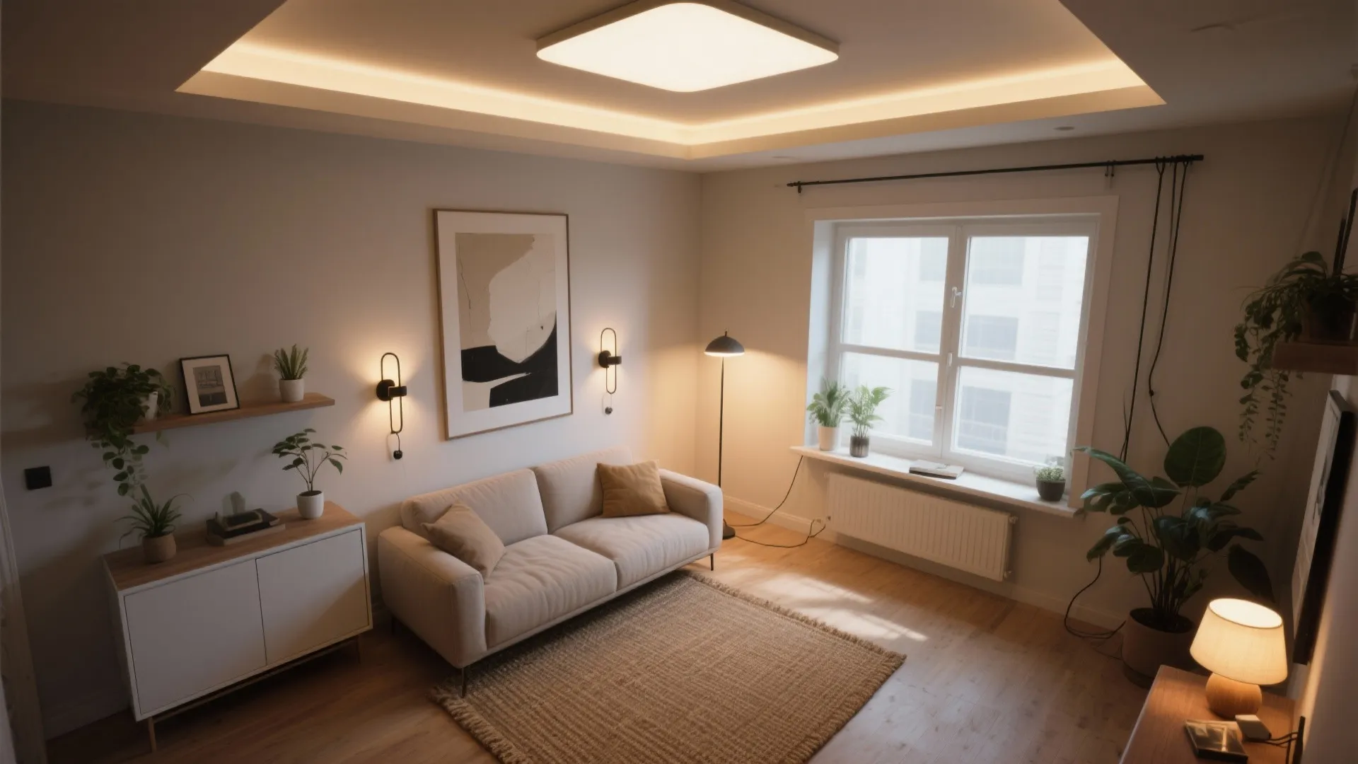 Layered Lighting for Mood and Function