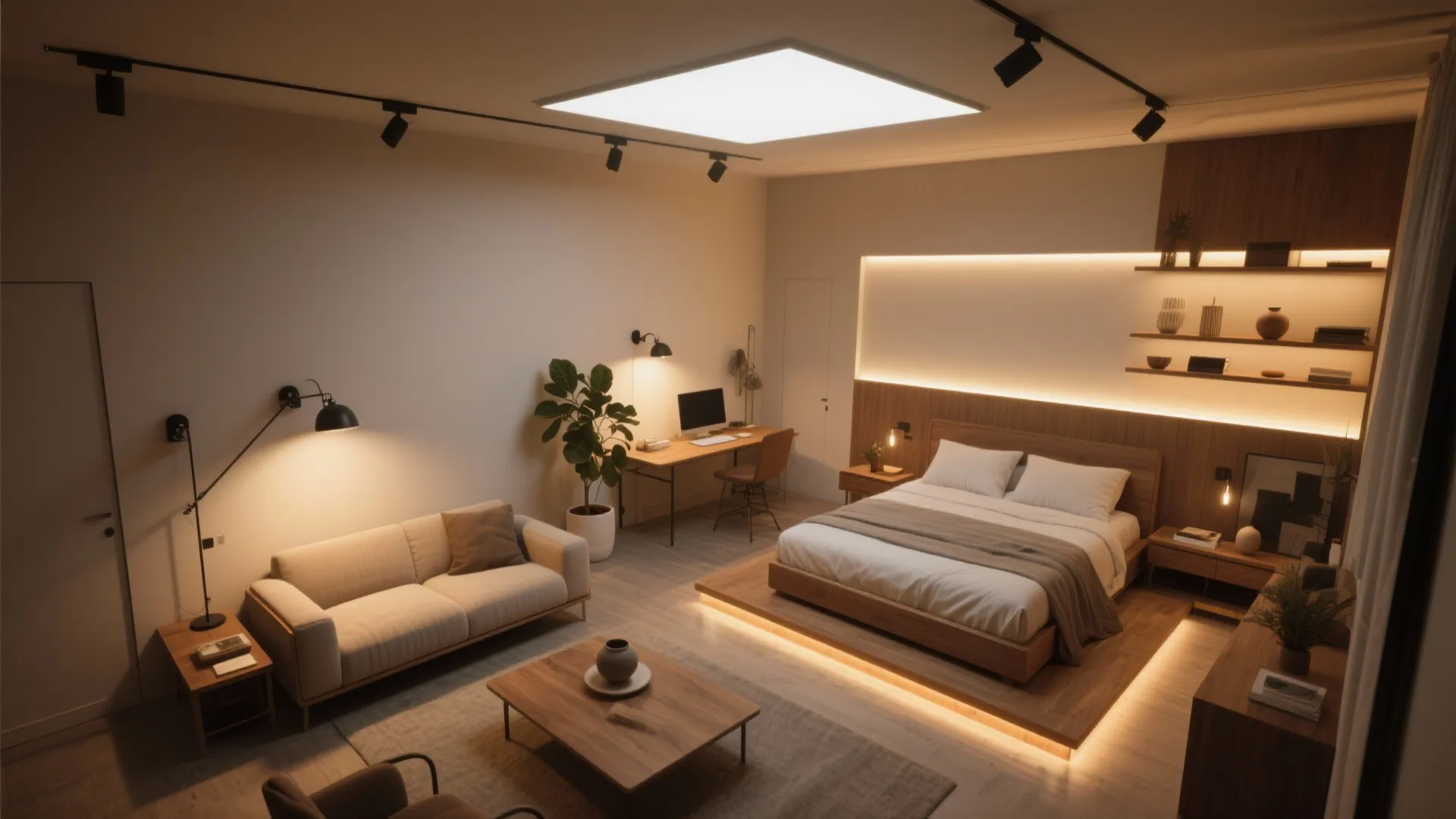 Layered Lighting = Mood Architecture