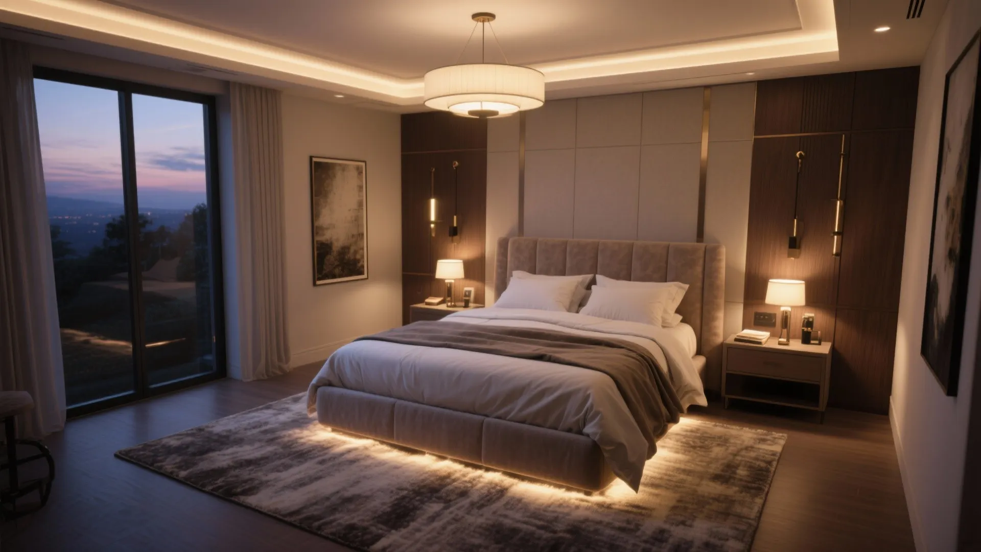 Layered Lighting: Dimmers, Sconces & Gentle Cove