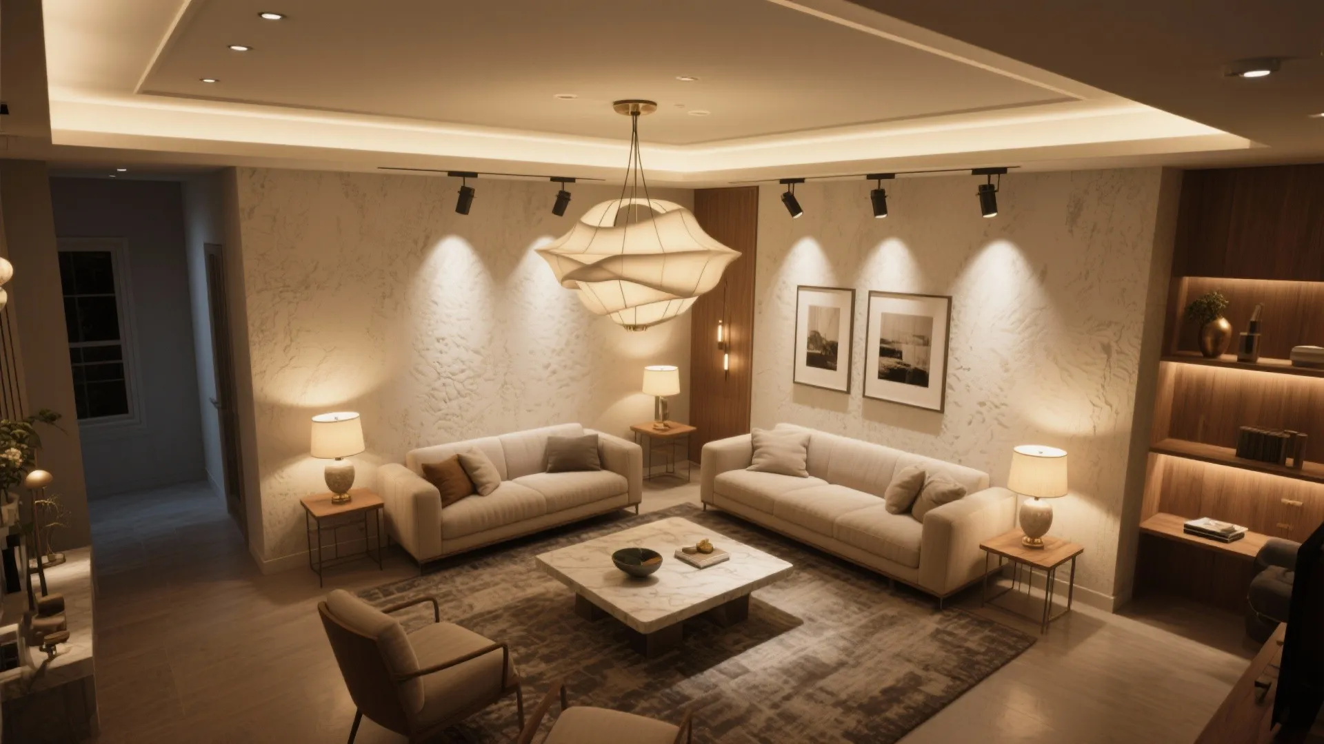 Layered Lighting that Feels Like Theater at Home