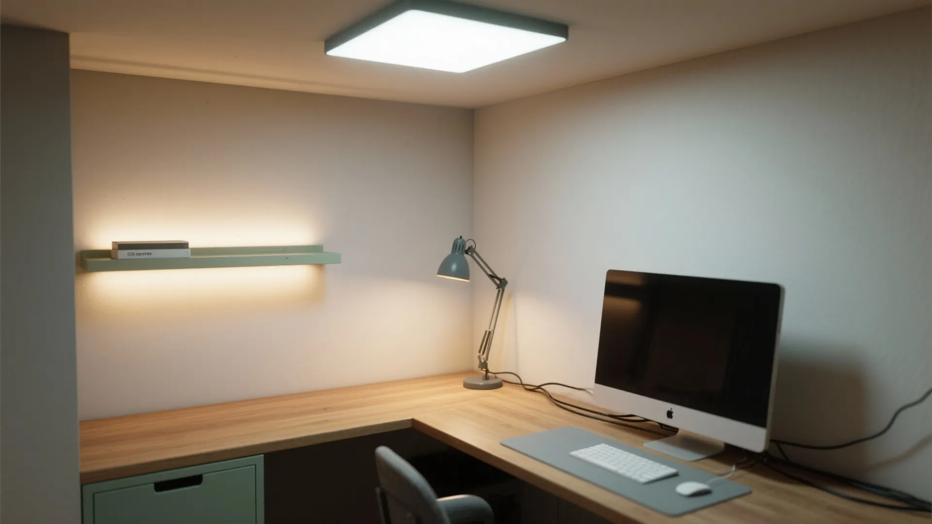 Layered lighting that protects your eyes