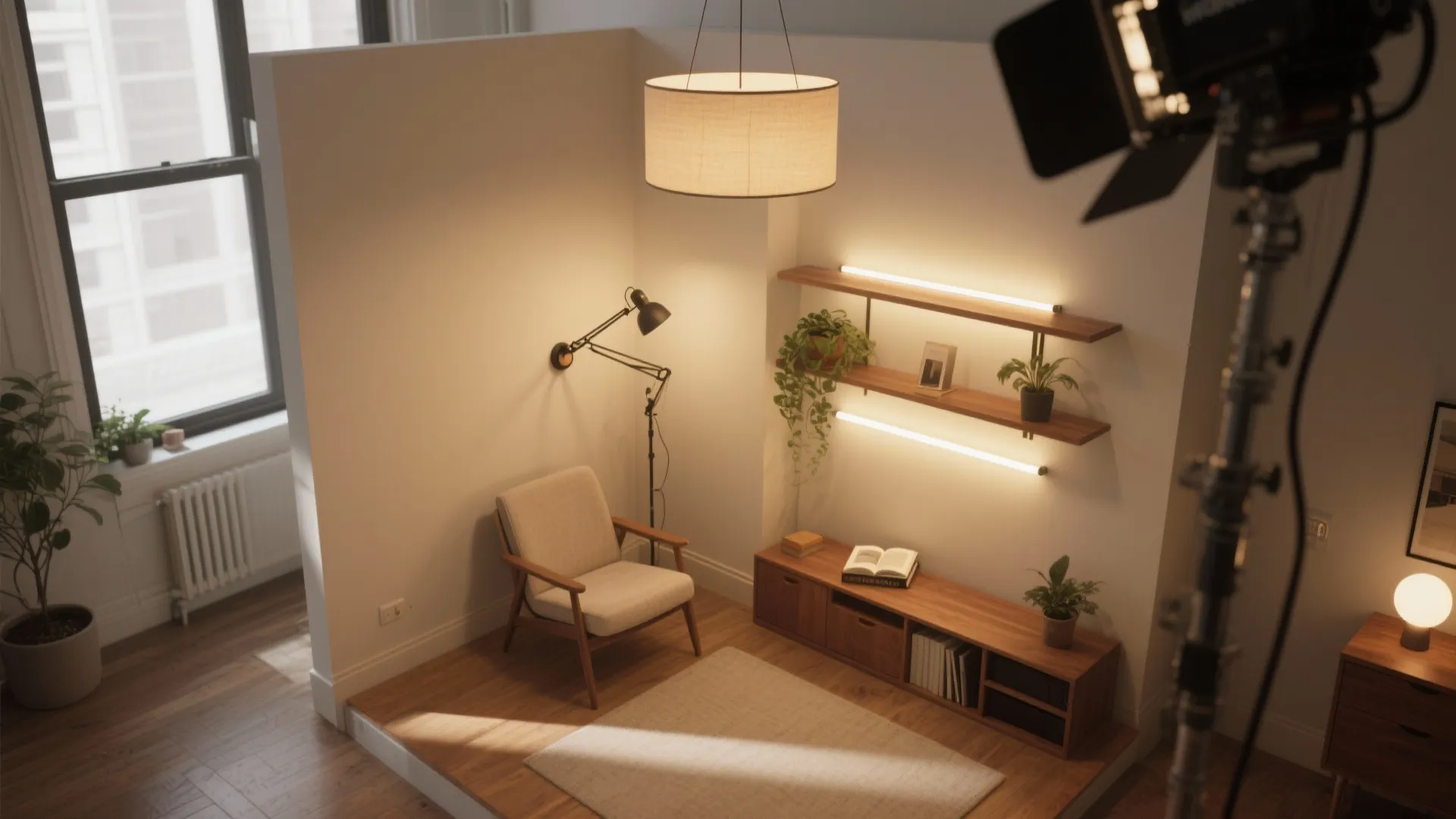 3) Layered lighting for mood and function