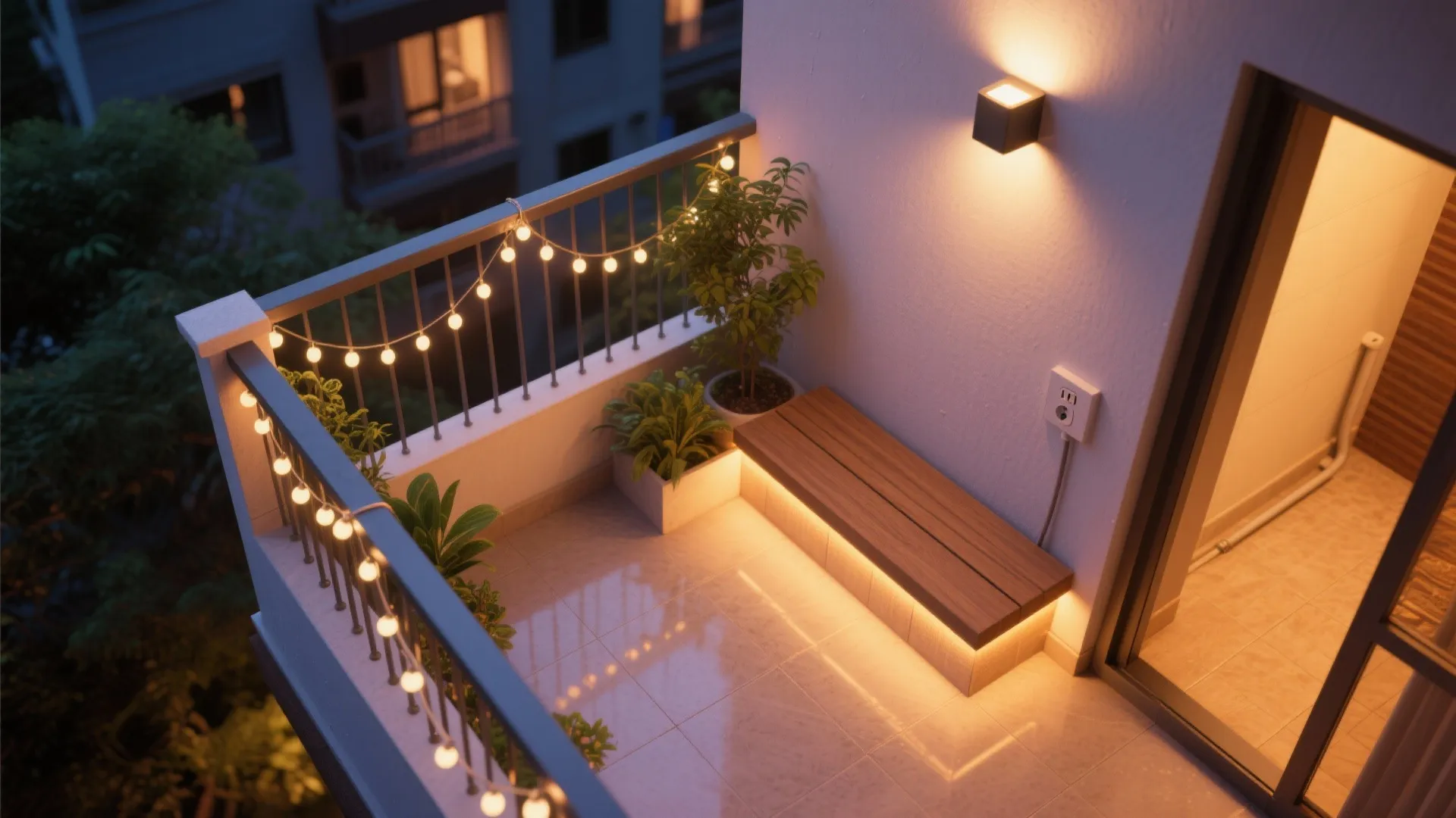 Evening Ambience: Lighting, Power, and Safety