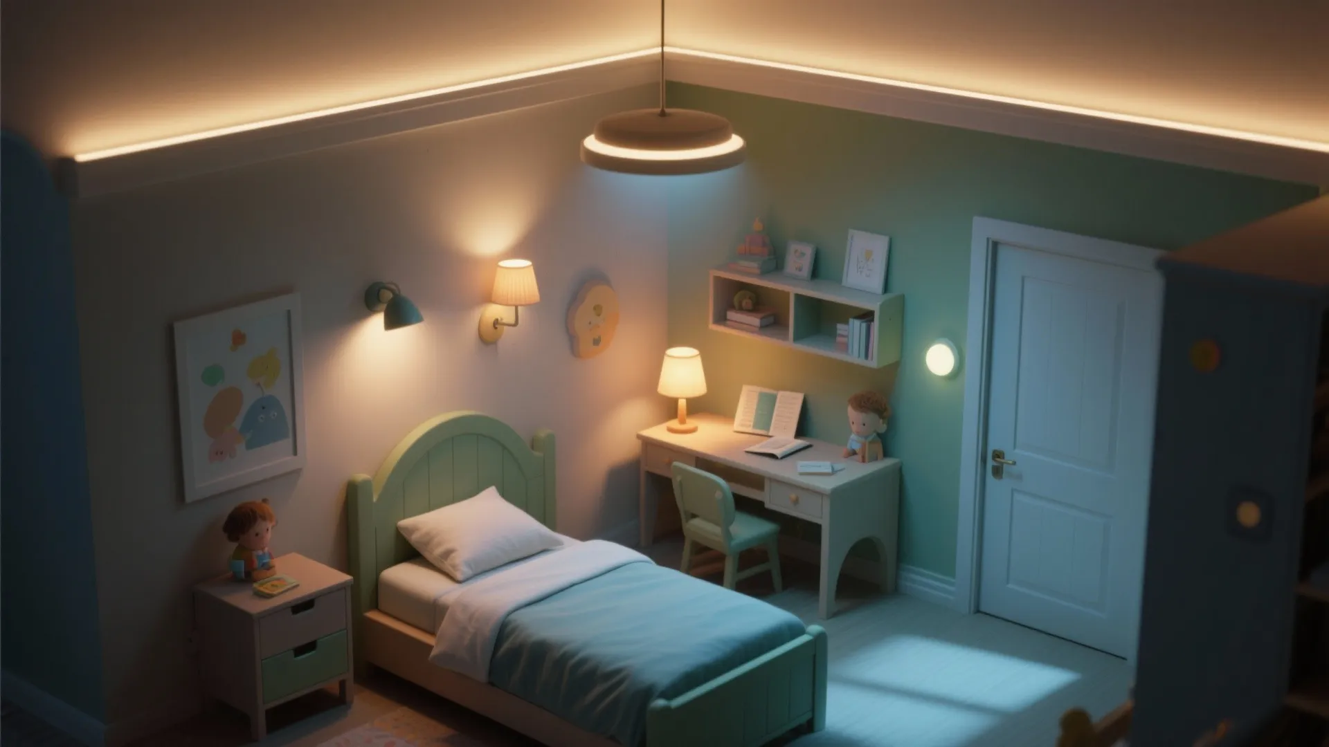 Lighting Layers for Sleep and Play