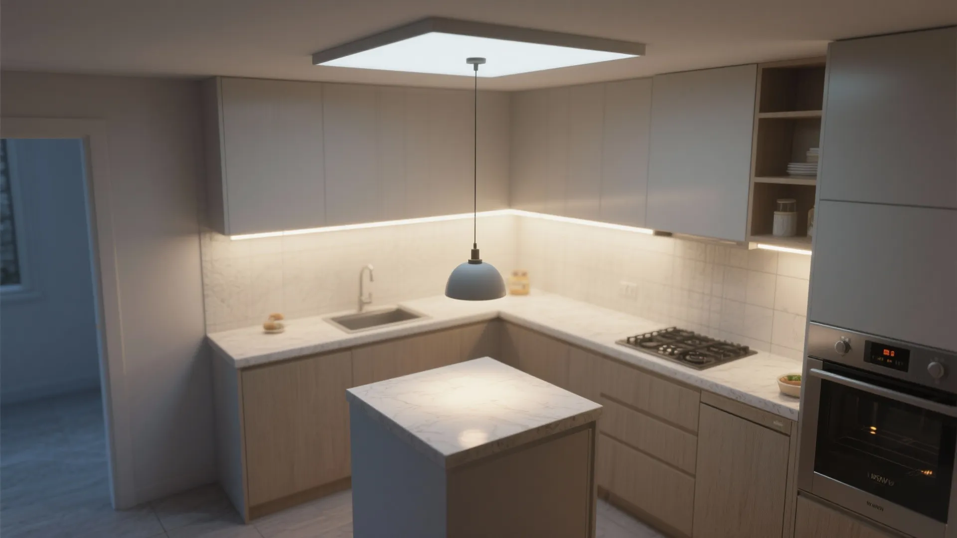 Layered Lighting: Task, Ambient, and a Hint of Drama