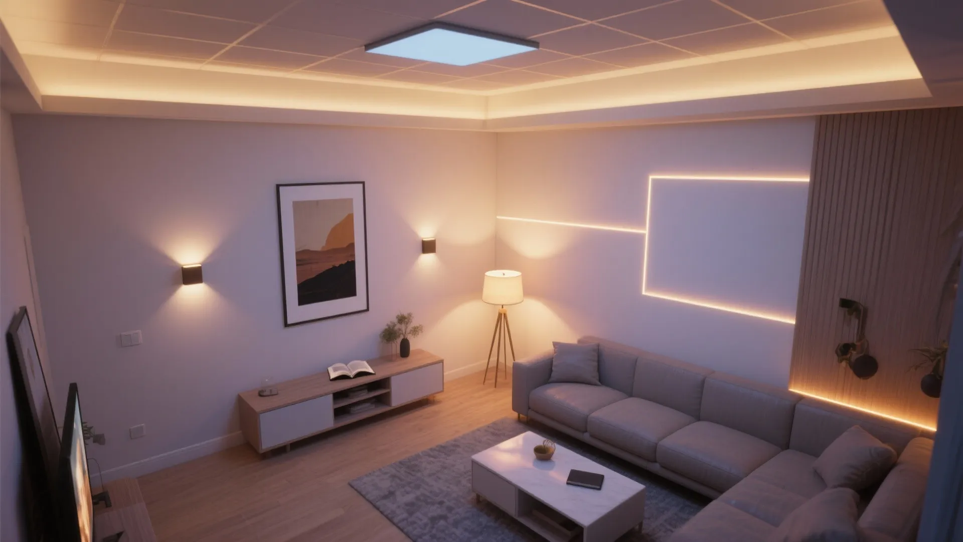 Layered Lighting: Warm, Dimmable, and Zoned