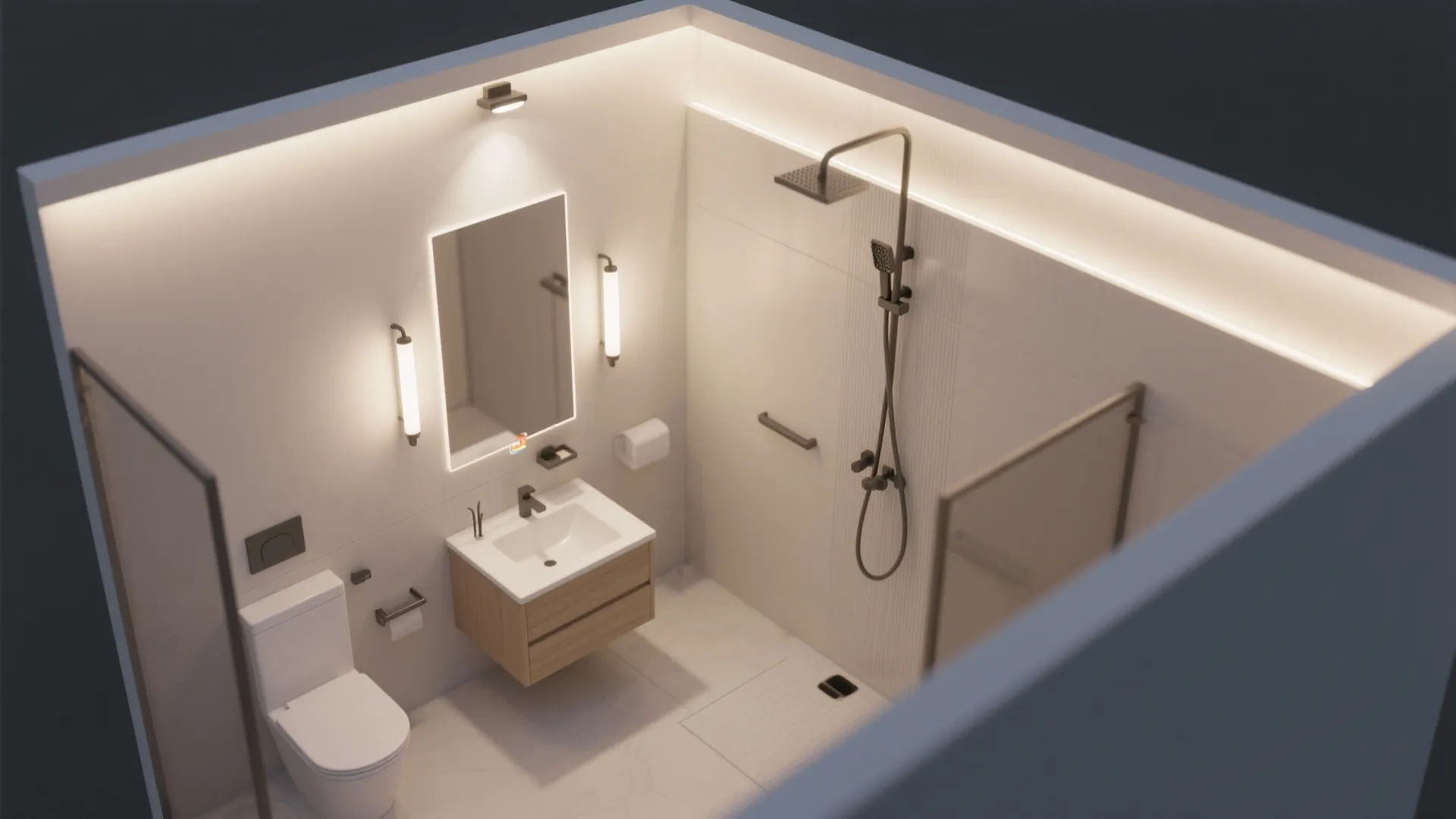 Considered Lighting: Layered, Low-Glare, Warm-Dim