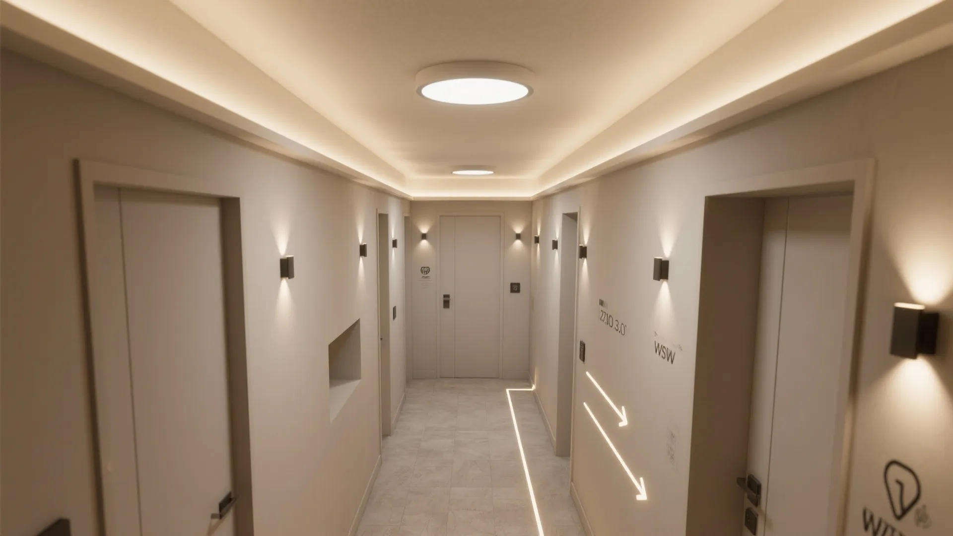 Layered Lighting That Guides the Eye