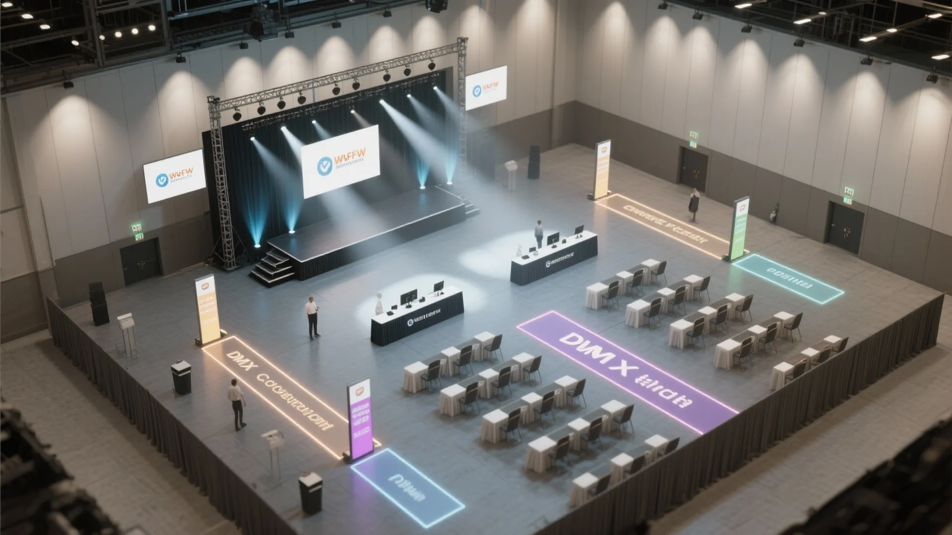 Lighting Layers That Guide Movement