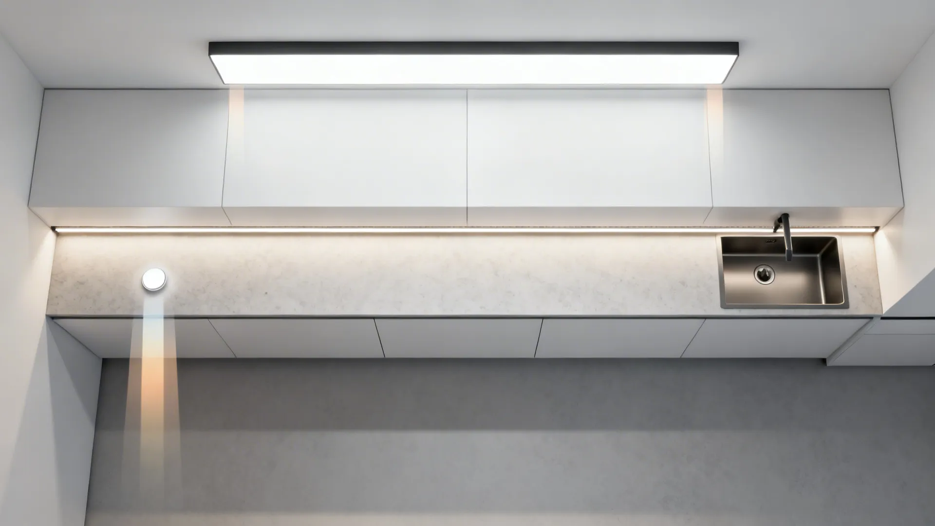 Task lighting layers for safer, happier cooking