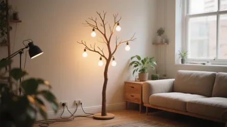 5 Decorative Lighting Tree Ideas for Small Spaces