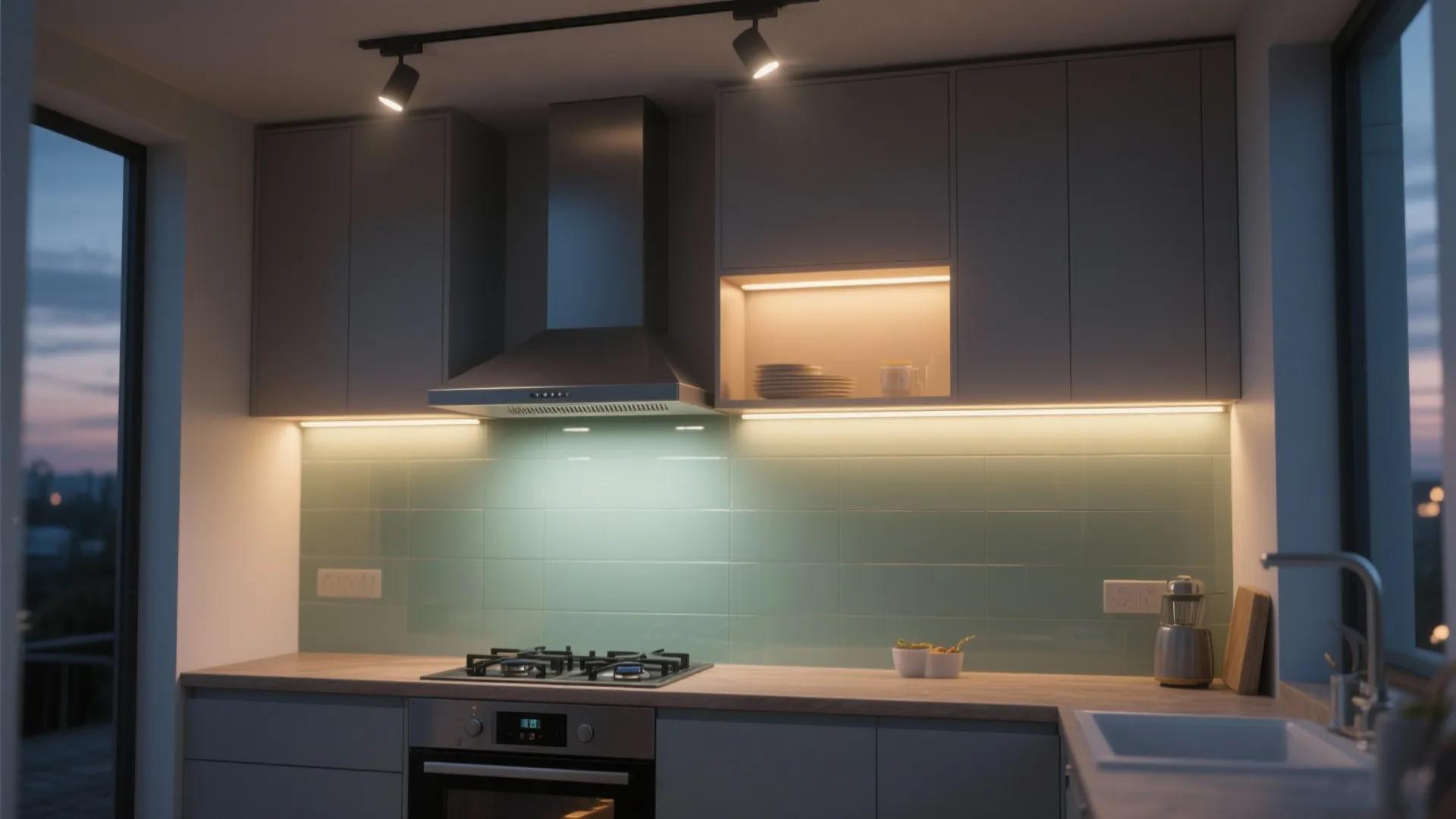 Smart Lighting Layers and Ventilation