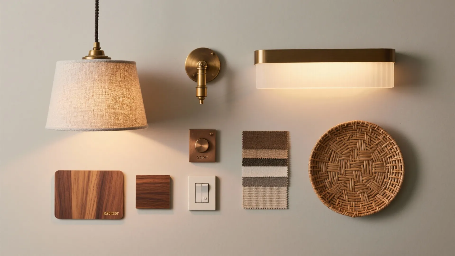 Layered Lighting with Dimmers and Warm Metals