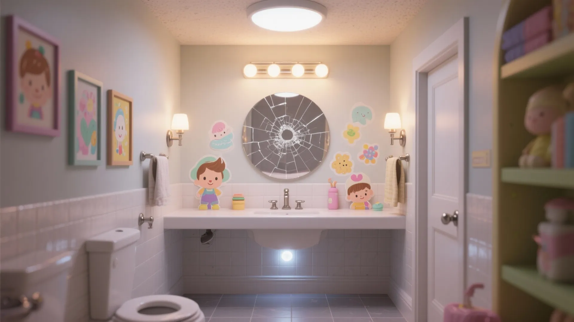 Lighting, Mirrors, and Whimsy That Build Habits