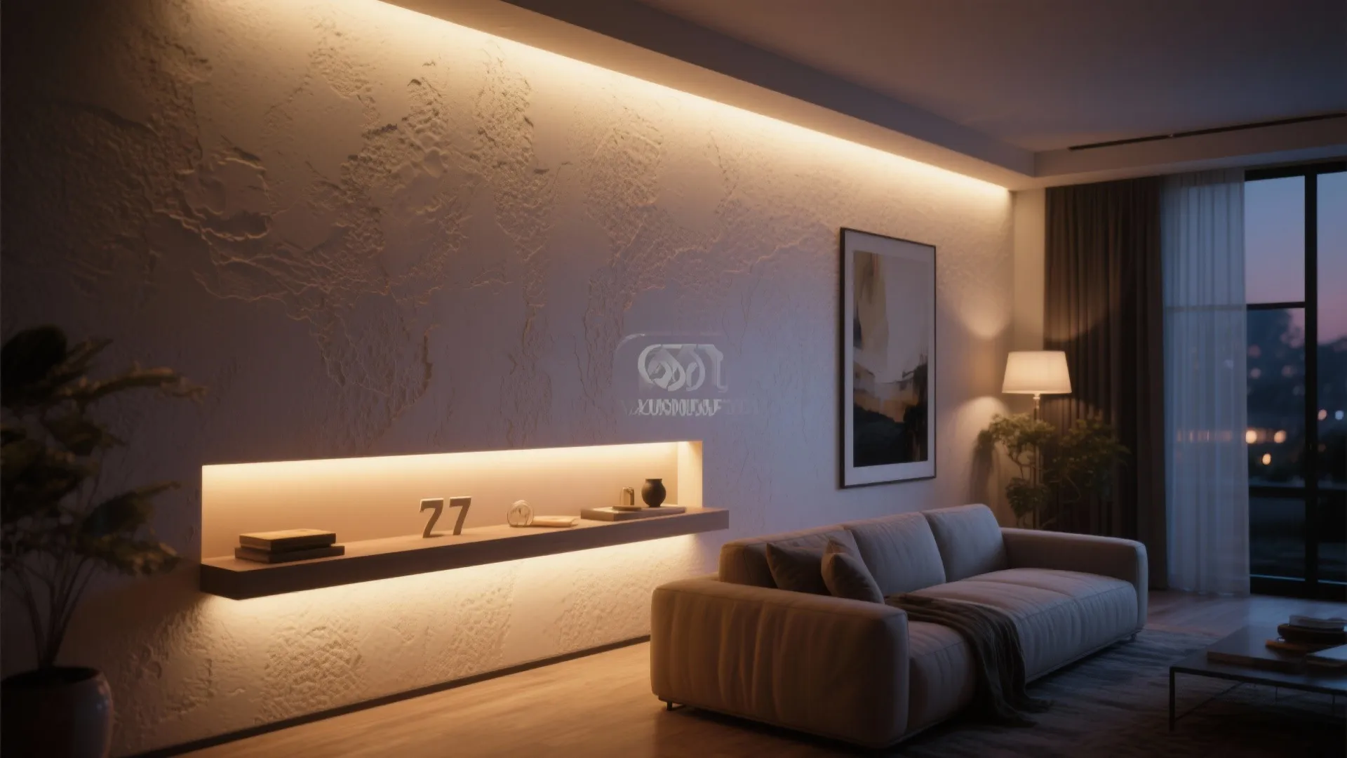 Layered Lighting: Wall Washers and Backlit Niches