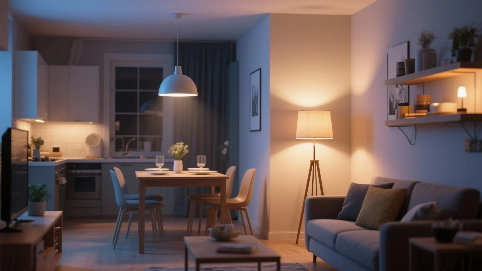 4. Use Lighting to Zone