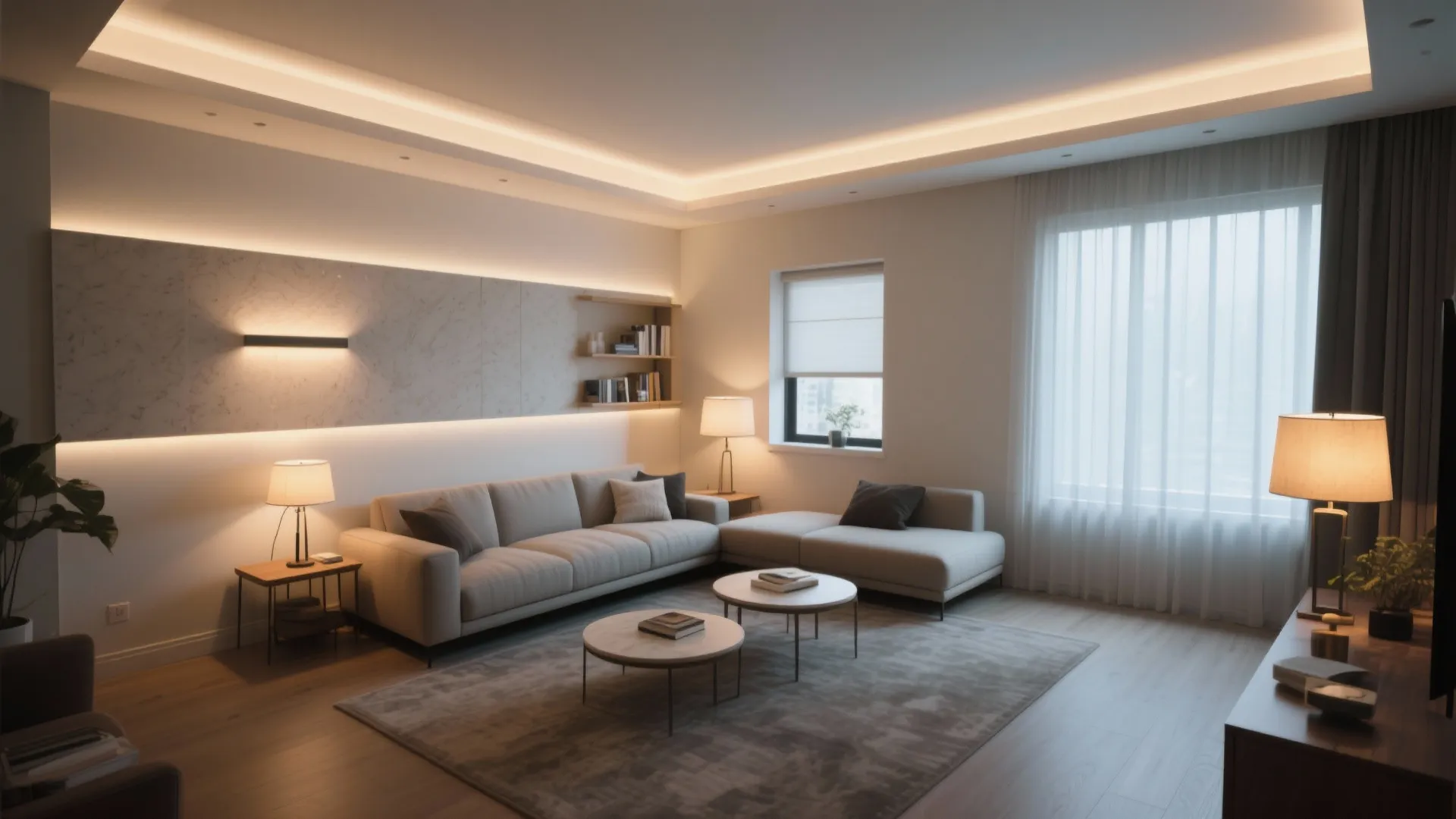 Layered lighting beats a single ceiling fixture