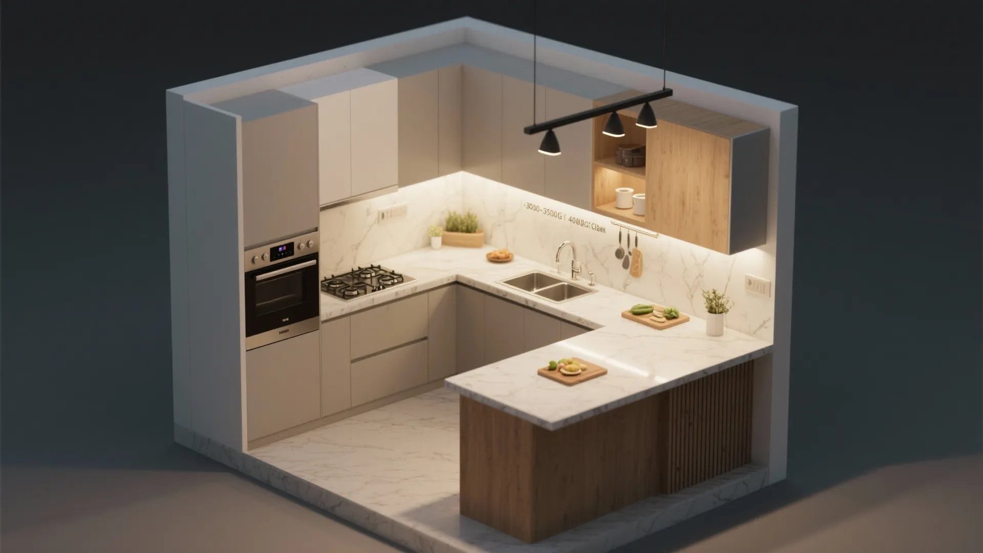 Layered Task + Ambient Lighting