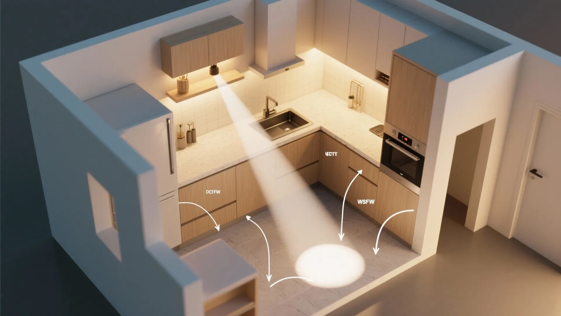 Layered Ambient + Task + Accent