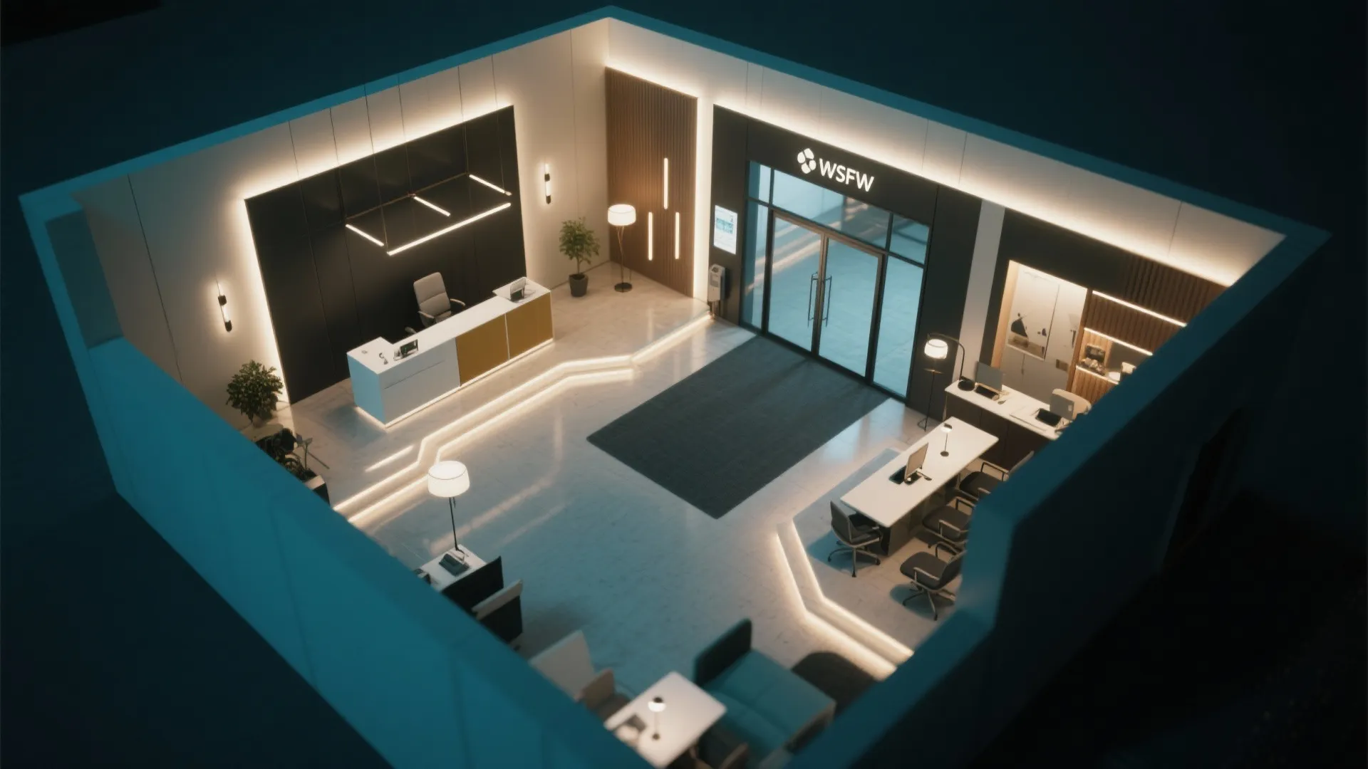 8. Clever Lighting Zones