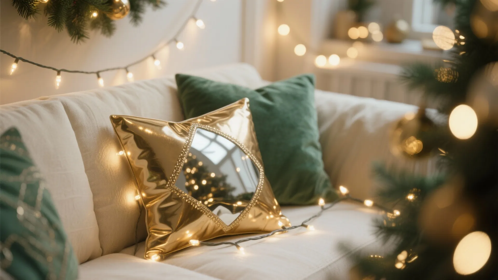 3. Layer lights, mirrors, and reflective accents