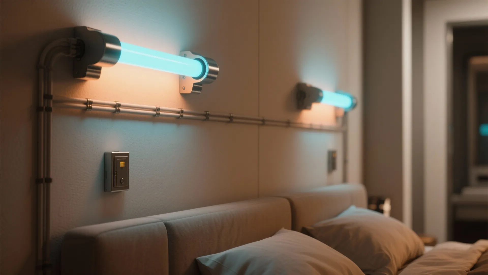 1. Lightsaber Wall Sconces