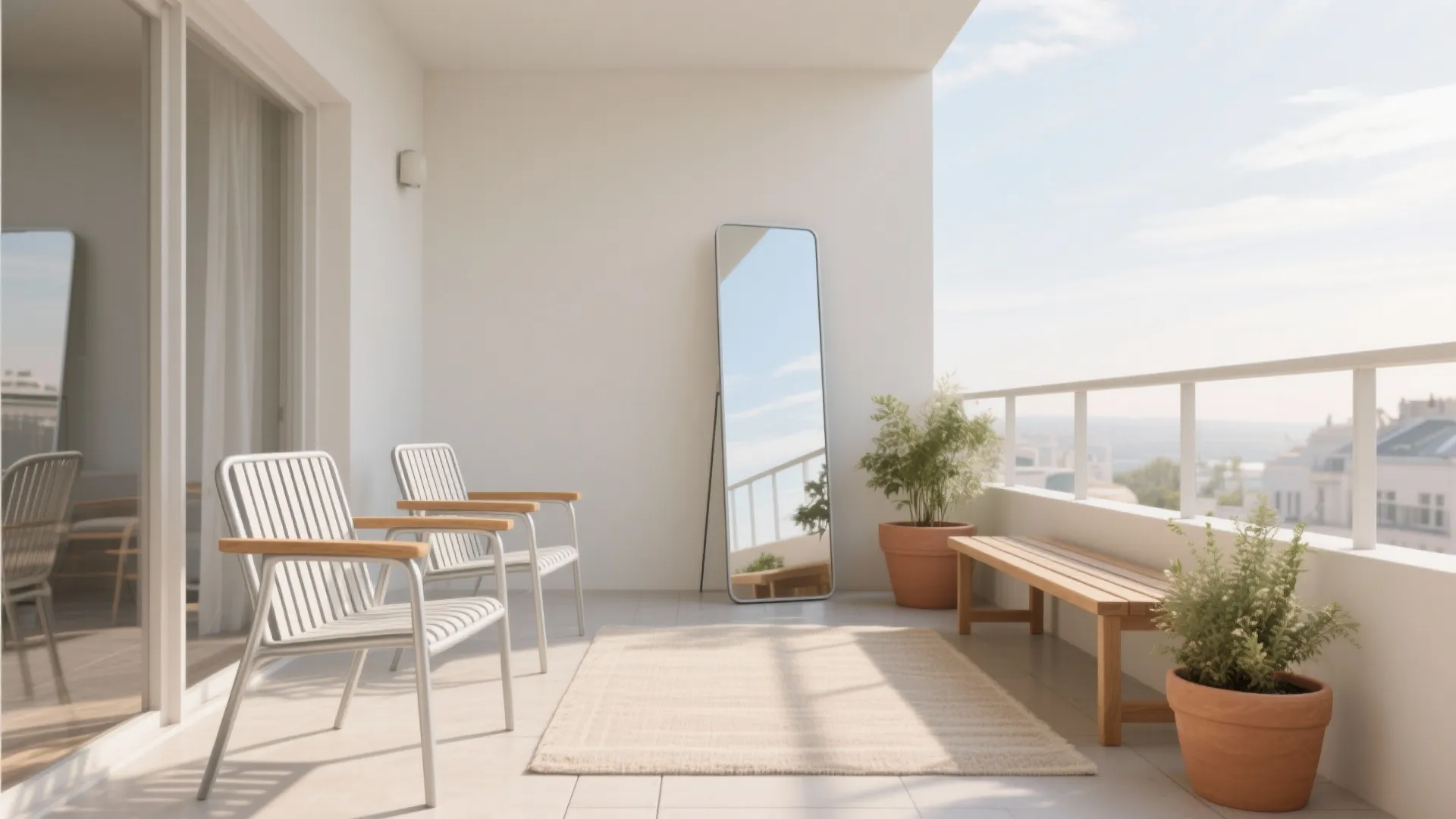 Lightweight Materials + Reflective Surfaces