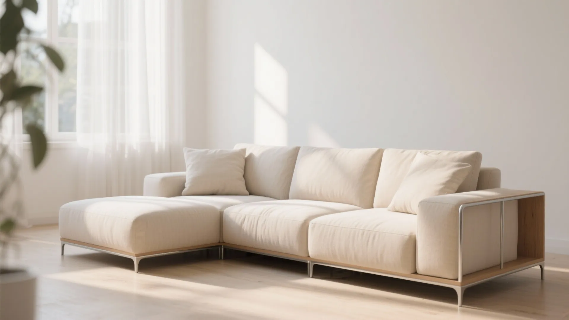 10. Lightweight Sectional for Easy Moves