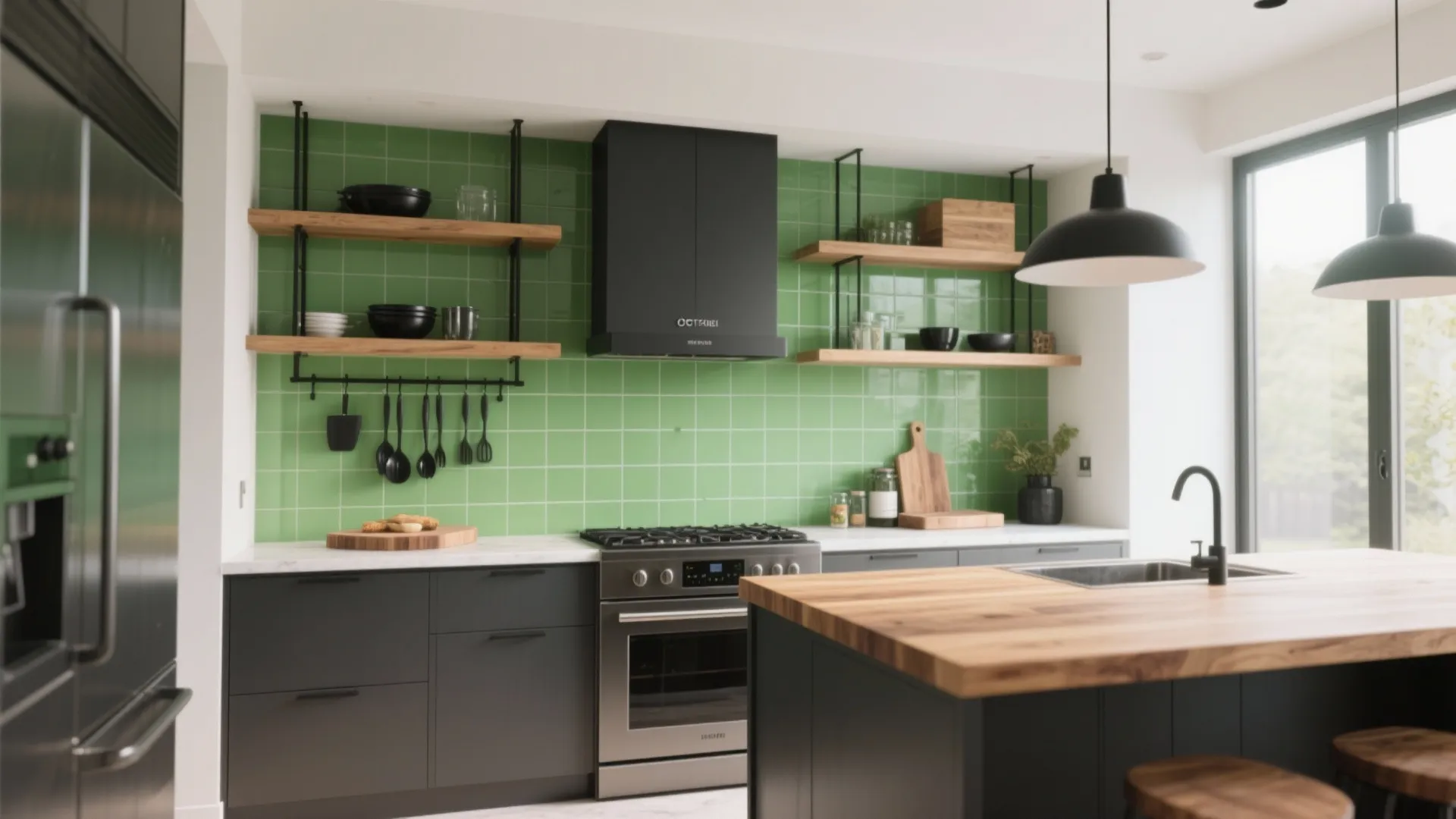 3) Lime Pop in the Kitchen