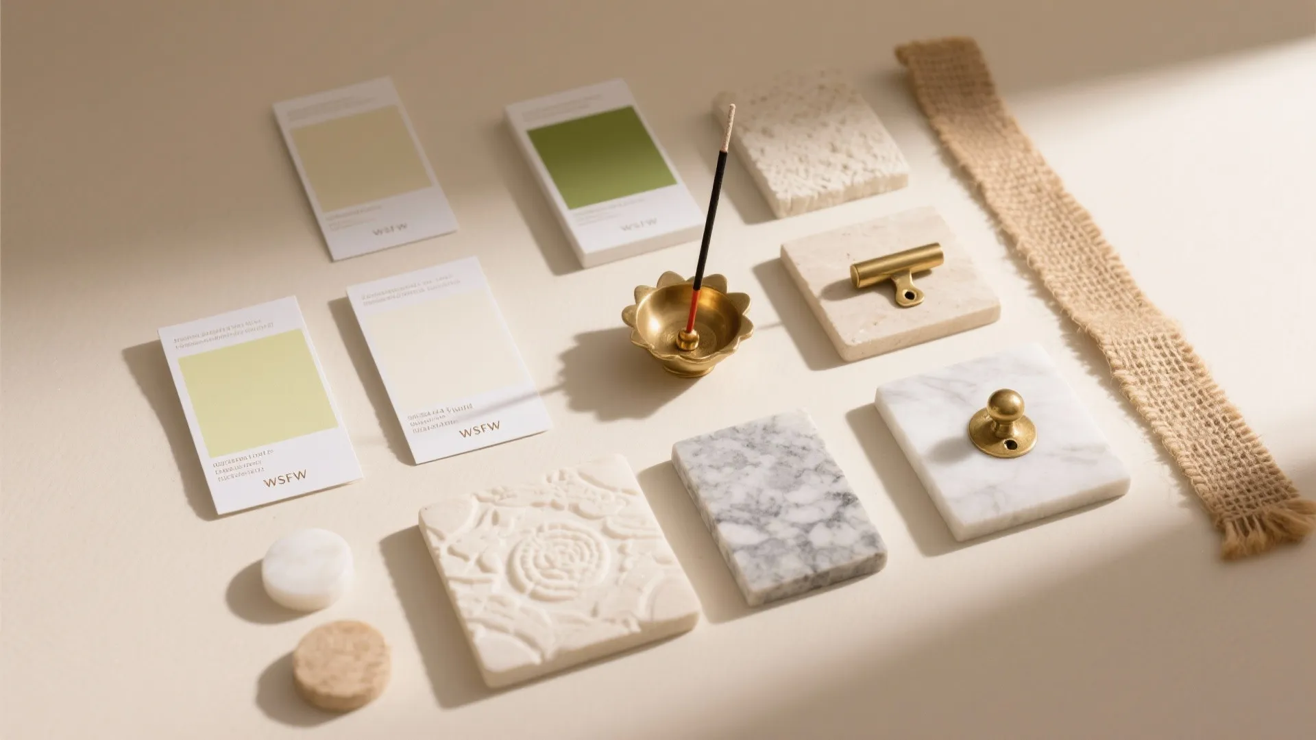 Minimal Stone-and-Lime Plaster Serenity