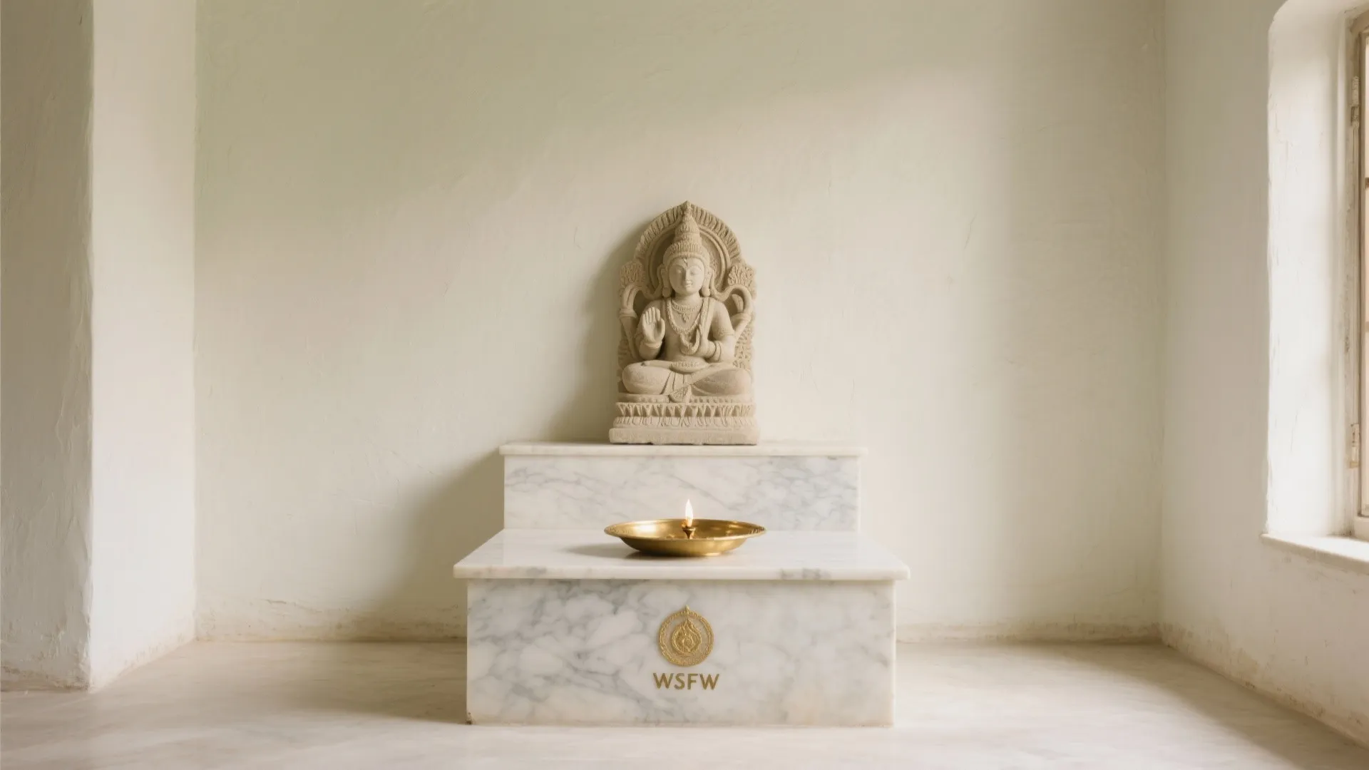 Minimal Stone-and-Lime Plaster Serenity