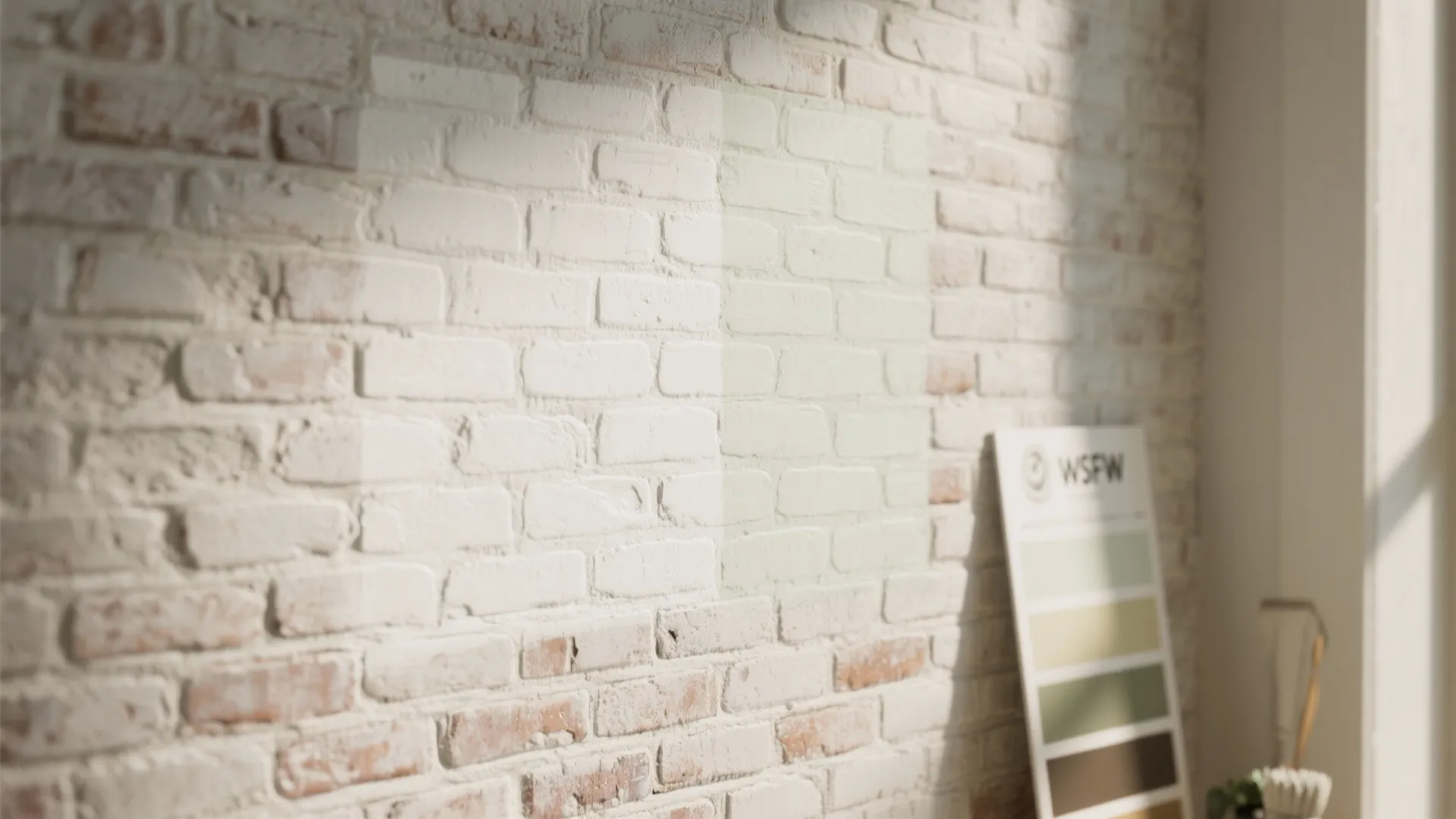 2. Whitewash or limewash: lighter cost, big impact