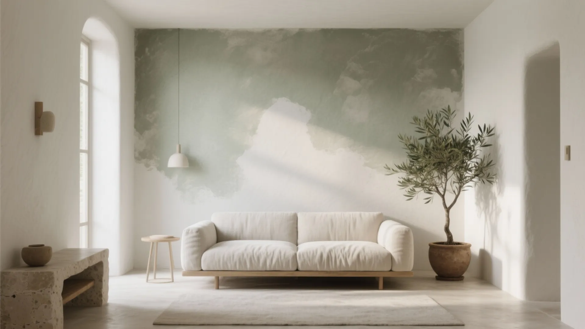 1) Limewash or Plaster Texture: Soft, Organic Depth