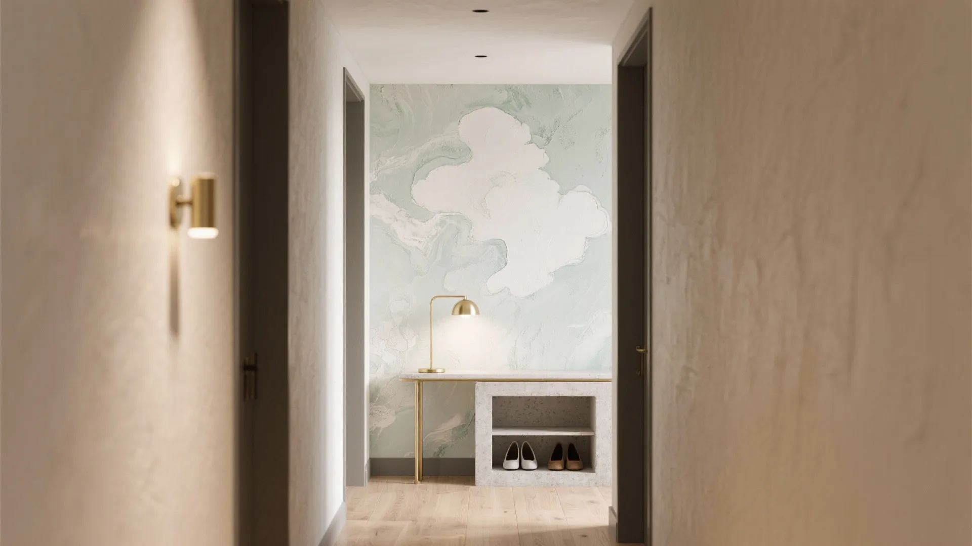 Textured Accent Wall: Limewash, Microcement, or Grasscloth