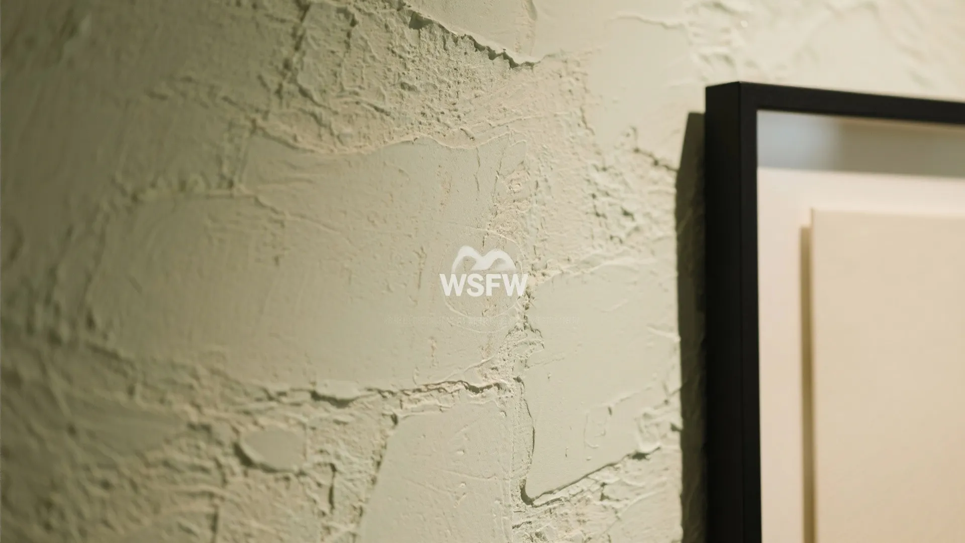 4) Curated Art and Texture Walls