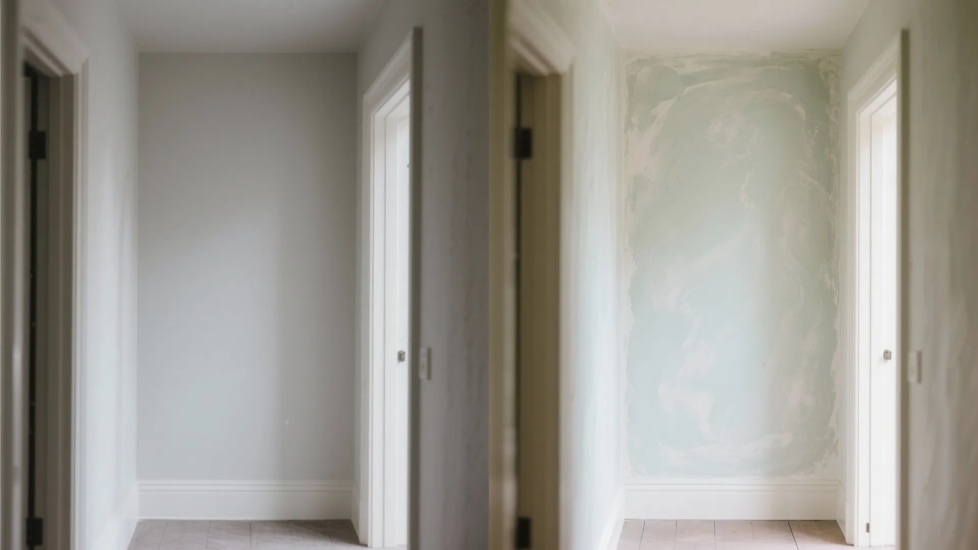 Soft Limewash and Troweled Plaster