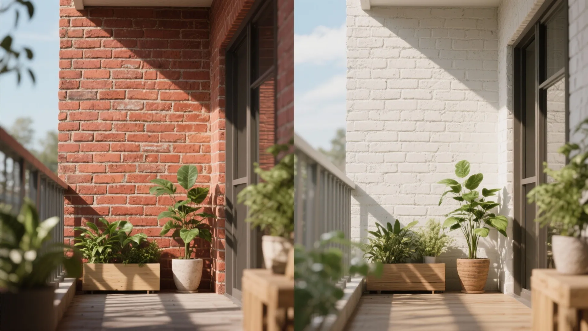 Softened Brick: Limewash or Paint
