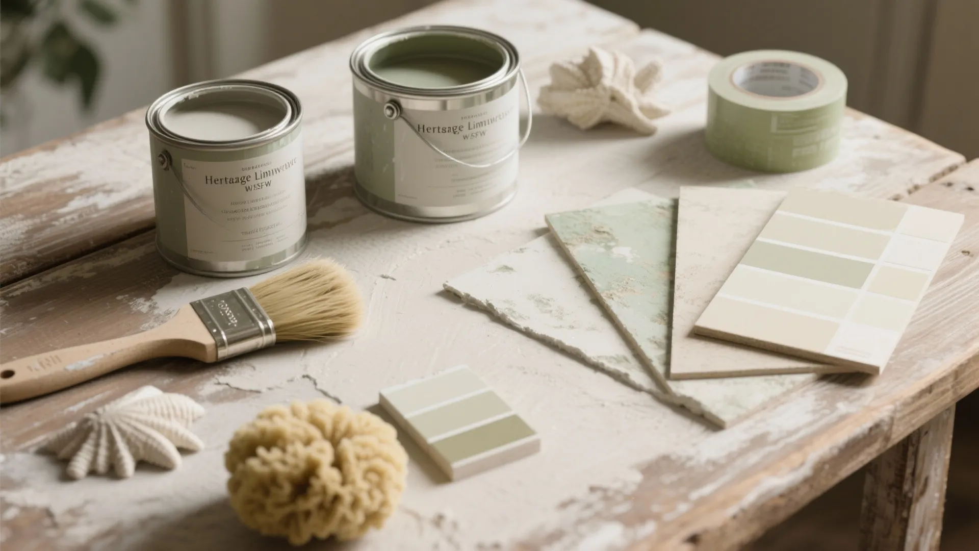 Layered Limewash Patina