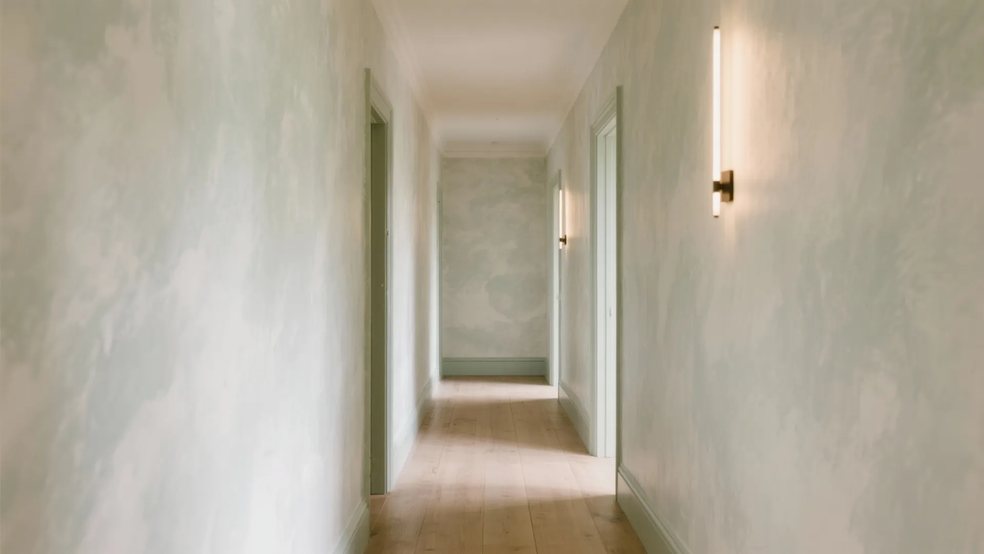 Soft Limewash Texture for a Calm Hall