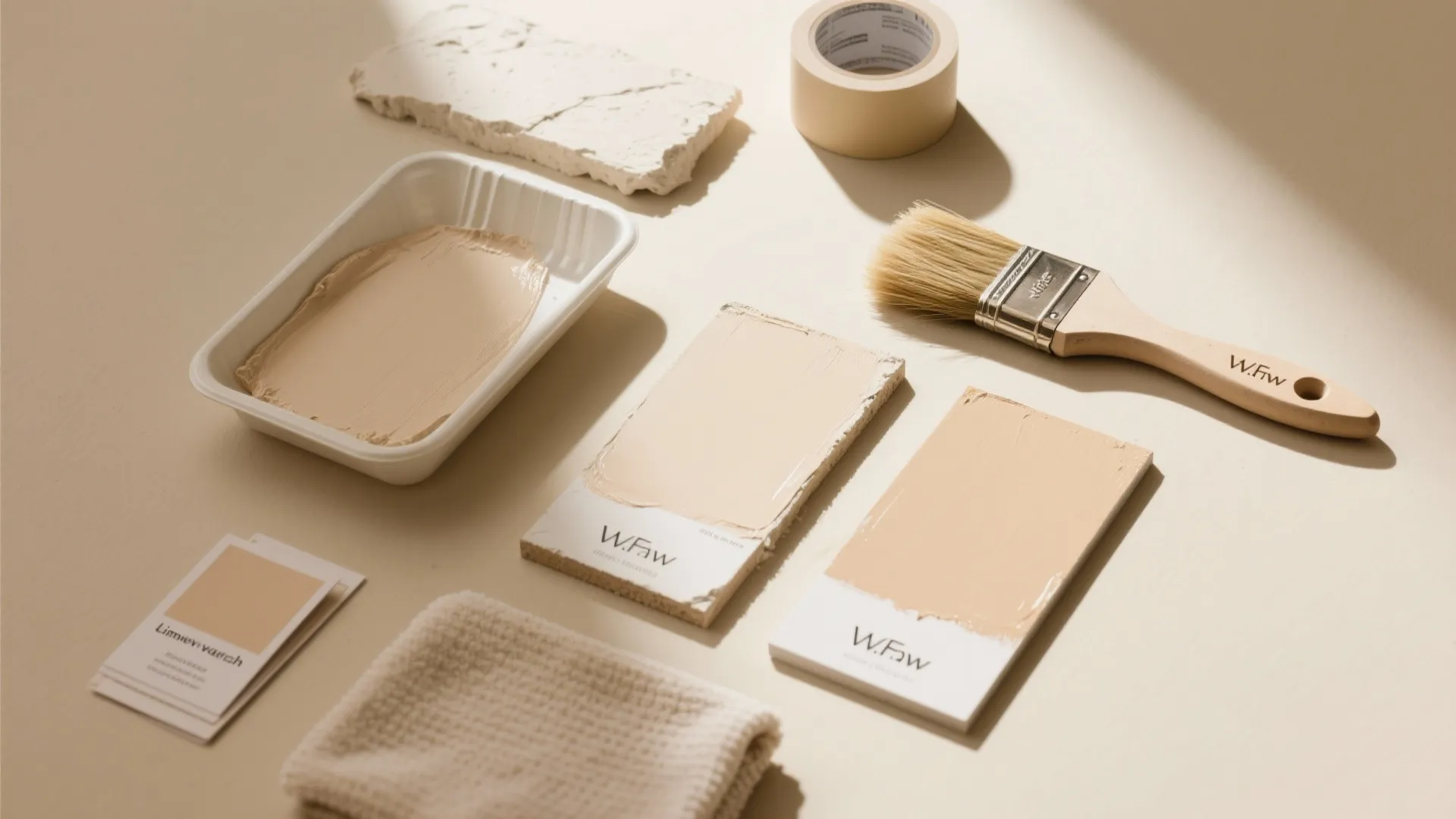 Limewash or Plaster-Look Accent Wall + Sconces