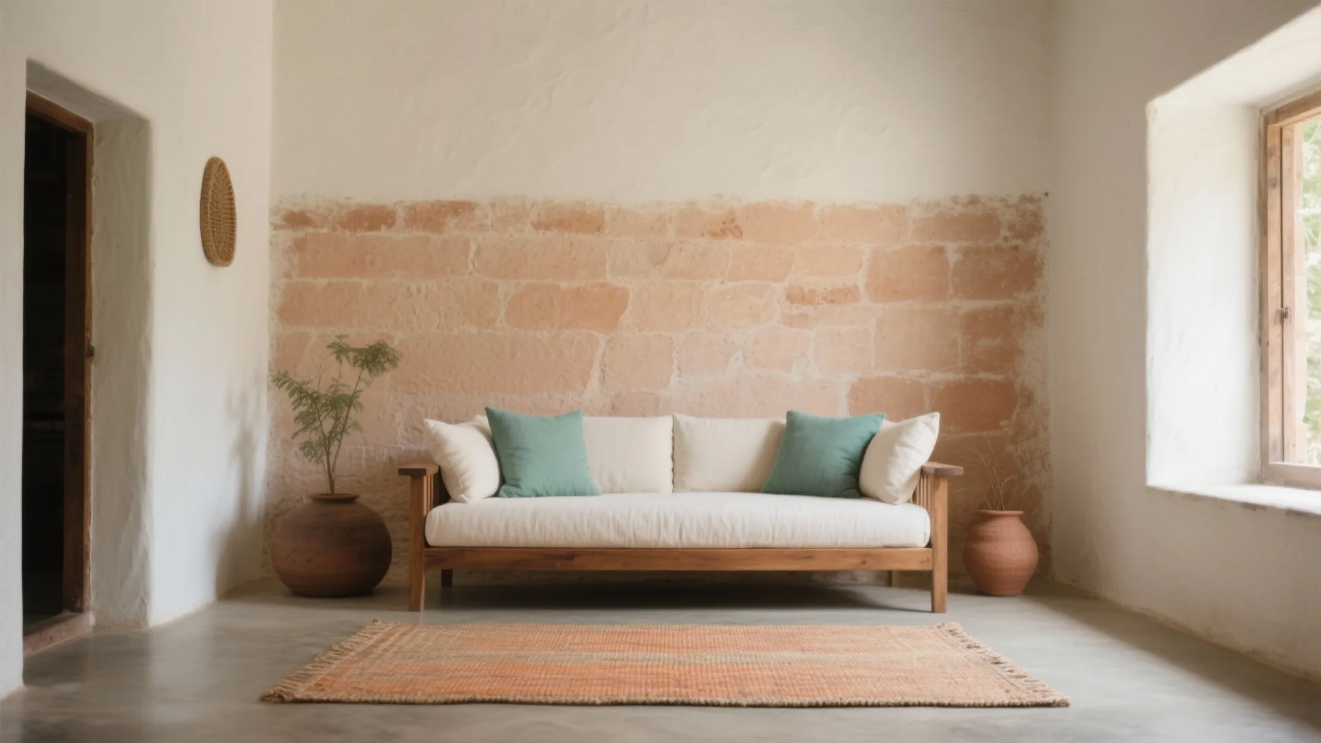 Limewash and Laterite Texture for Breathable Walls