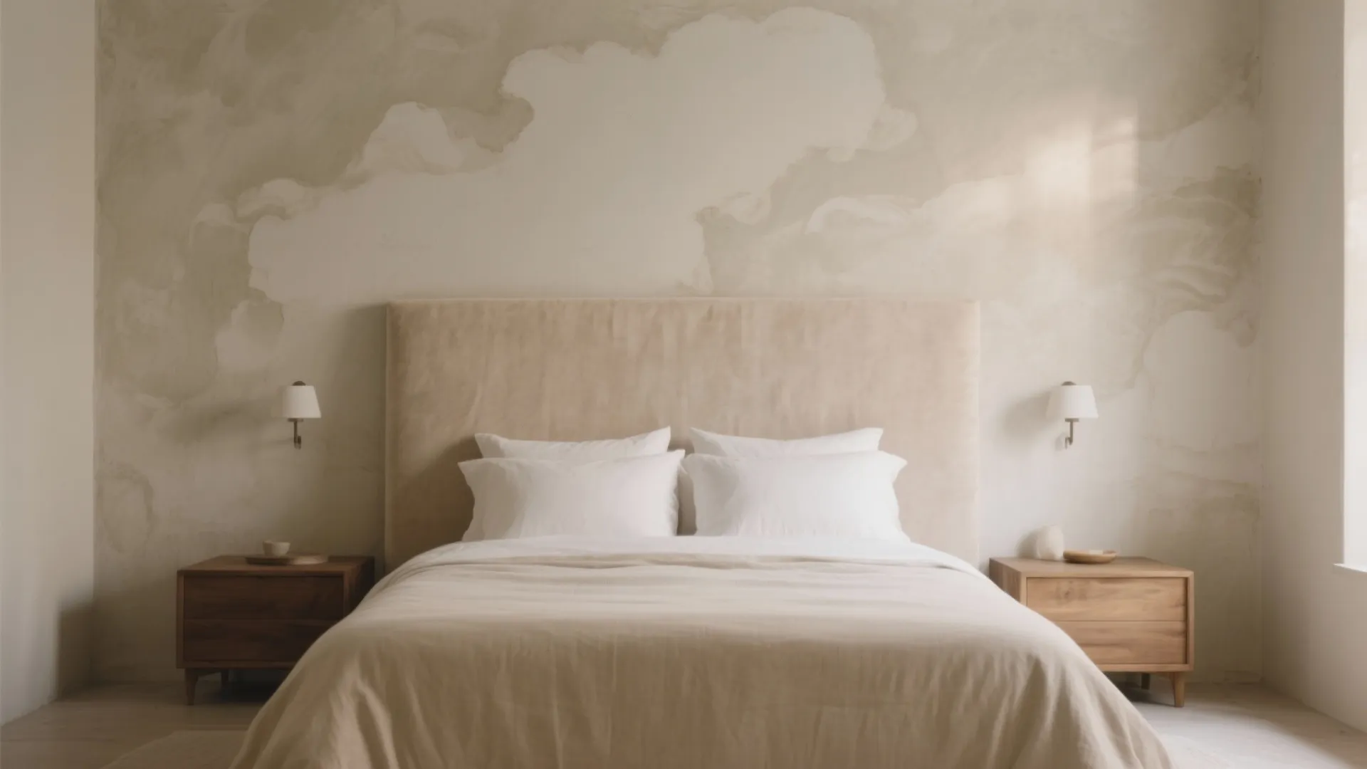 Idea 1: Velvety Limewash Clouds